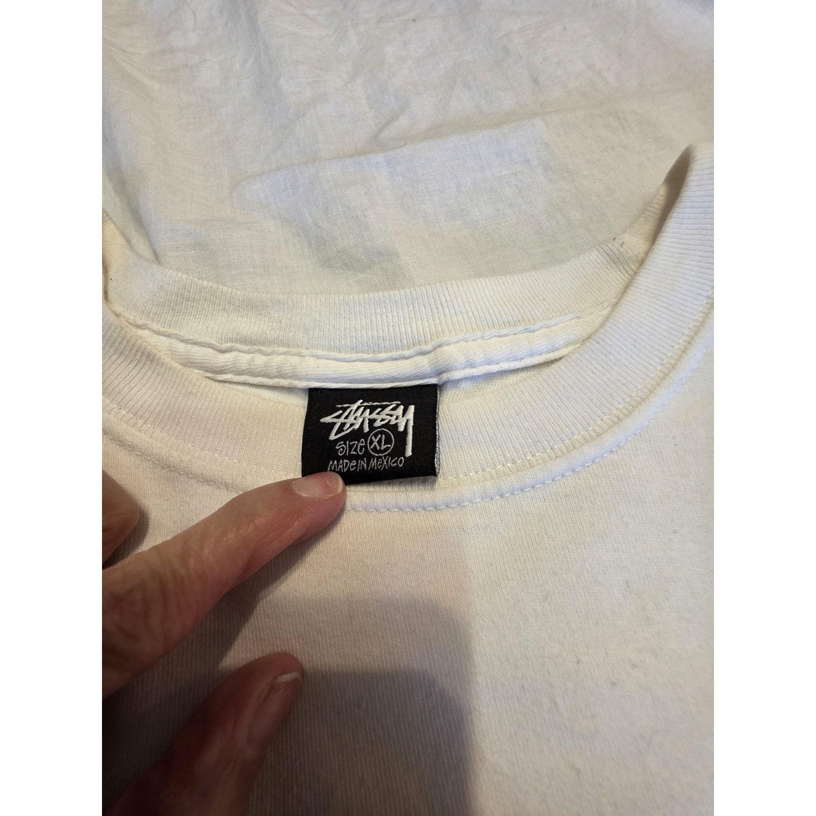 Stussy Stüssy Spirit Guide Mens Size Xl Short Sleeve White T-Shirt Size US XL / EU 56 / 4 - 5 Thumbnail