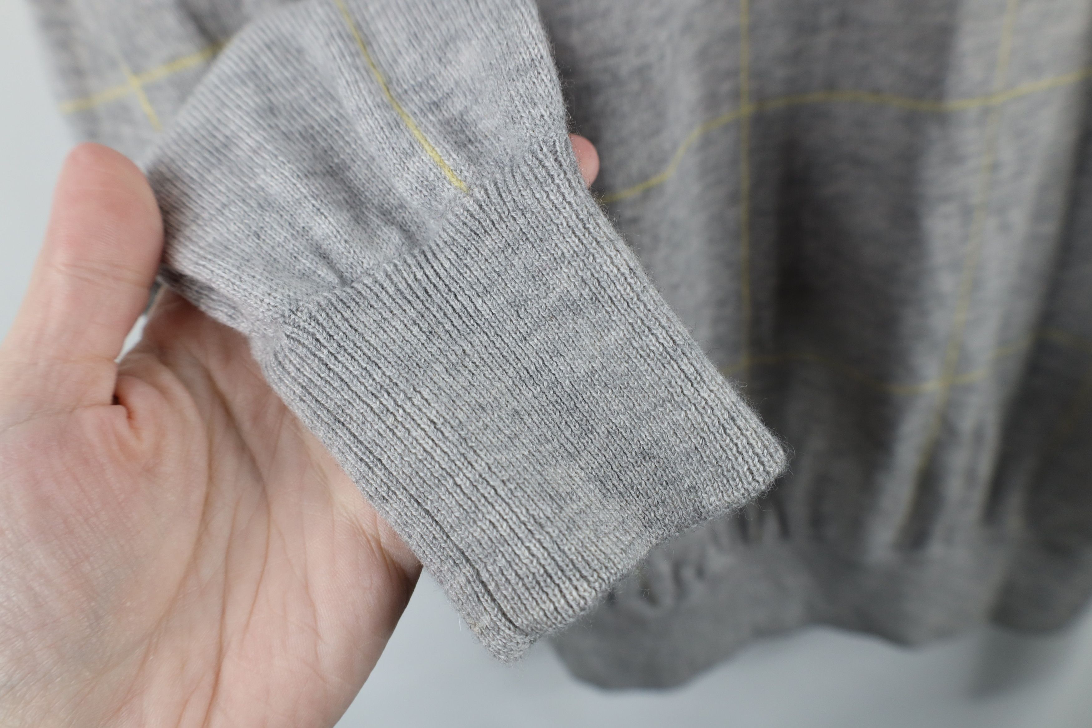 Peter Millar × Vintage Peter Millar Cashmere Knit Half Zip Pullover Sweater Gray Size US L / EU 52-54 / 3 - 6 Thumbnail