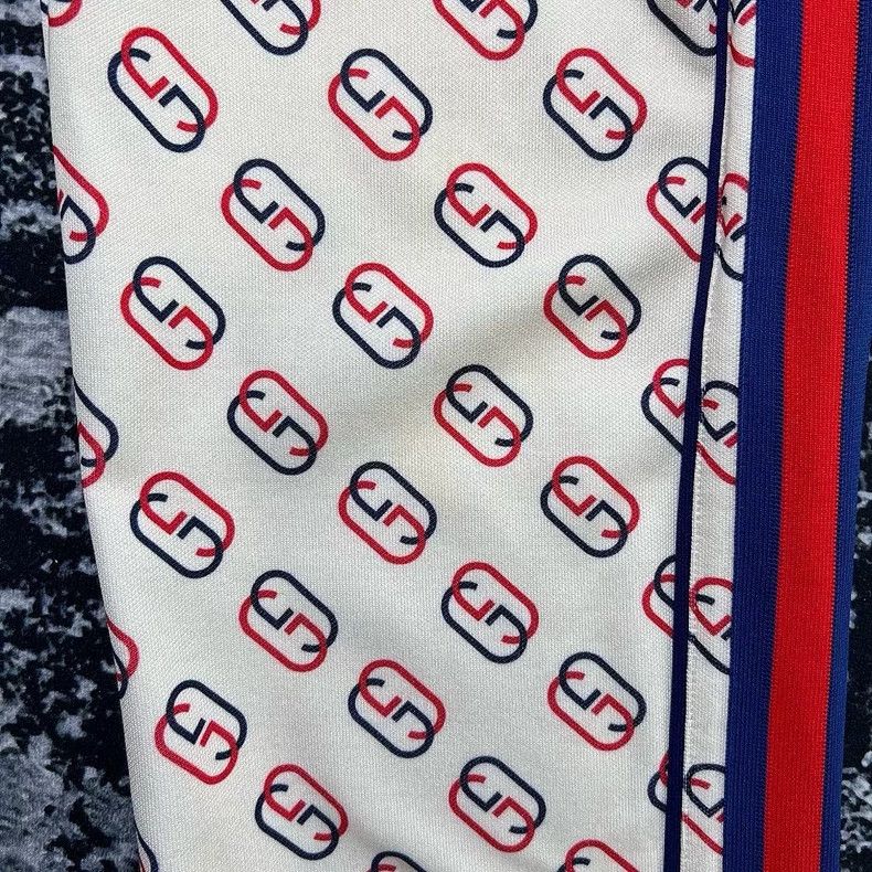 Gucci Gucci SizeS Double G full-printed logo elastic waist knitte Size US 29 - 6 Thumbnail