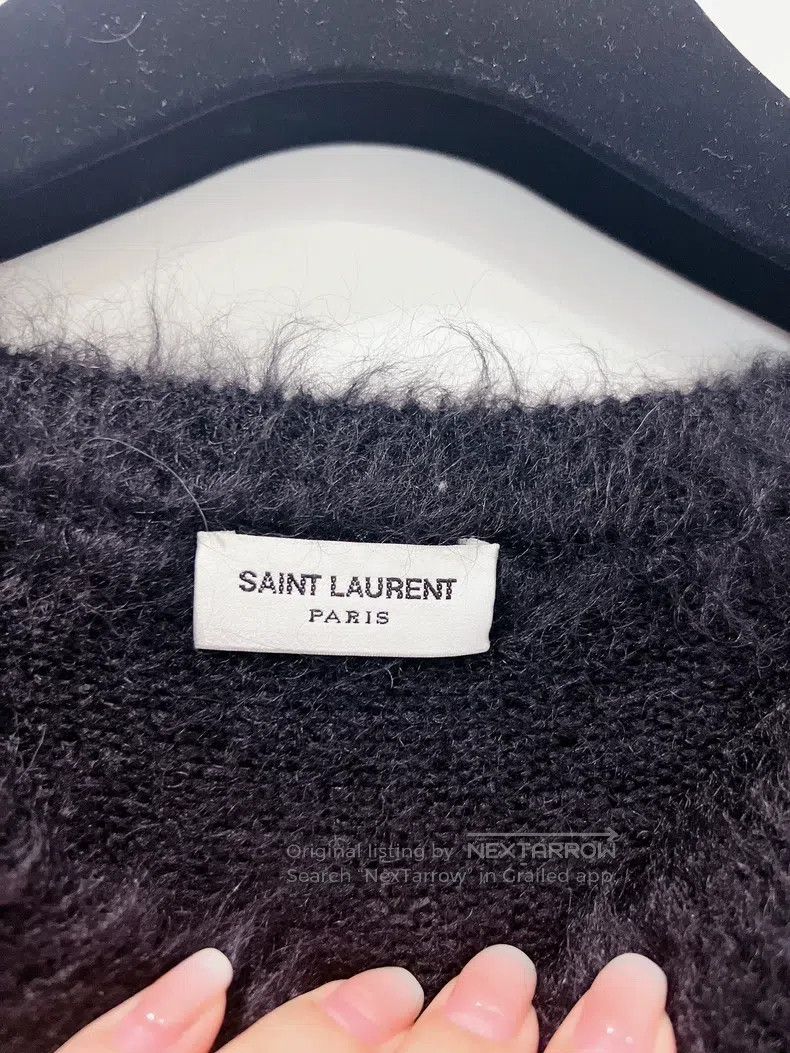 Saint Laurent Paris Saint Laurent Paris Bat-wing mohair sweater Size US M / EU 48-50 / 2 - 7 Thumbnail