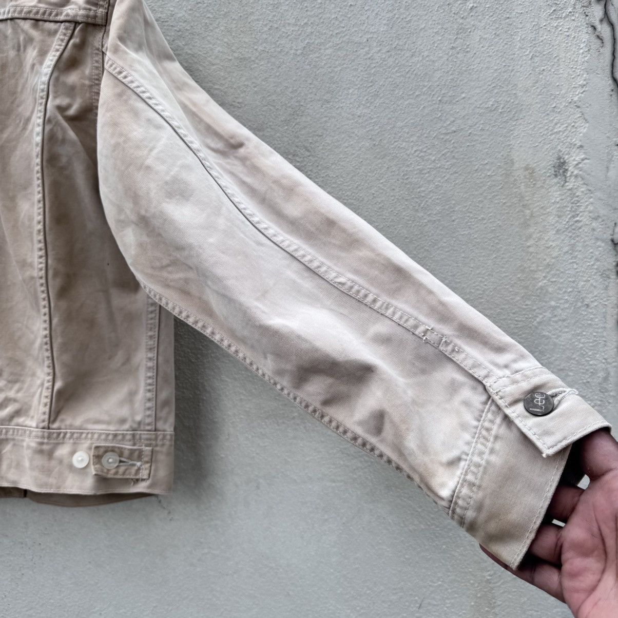 Vintage Vintage Lee Westerner Moleskin Denim Jacket Rusty Size US M / EU 48-50 / 2 - 12 Thumbnail