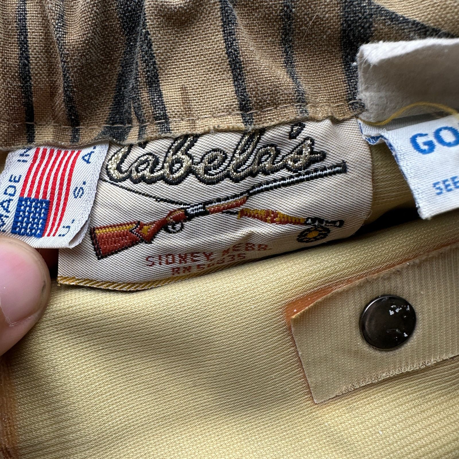 Cabelas Vintage Cabelas Gore-Tex Hunting Pants Mens M Tree Cat Tail Size US 30 / EU 46 - 4 Thumbnail