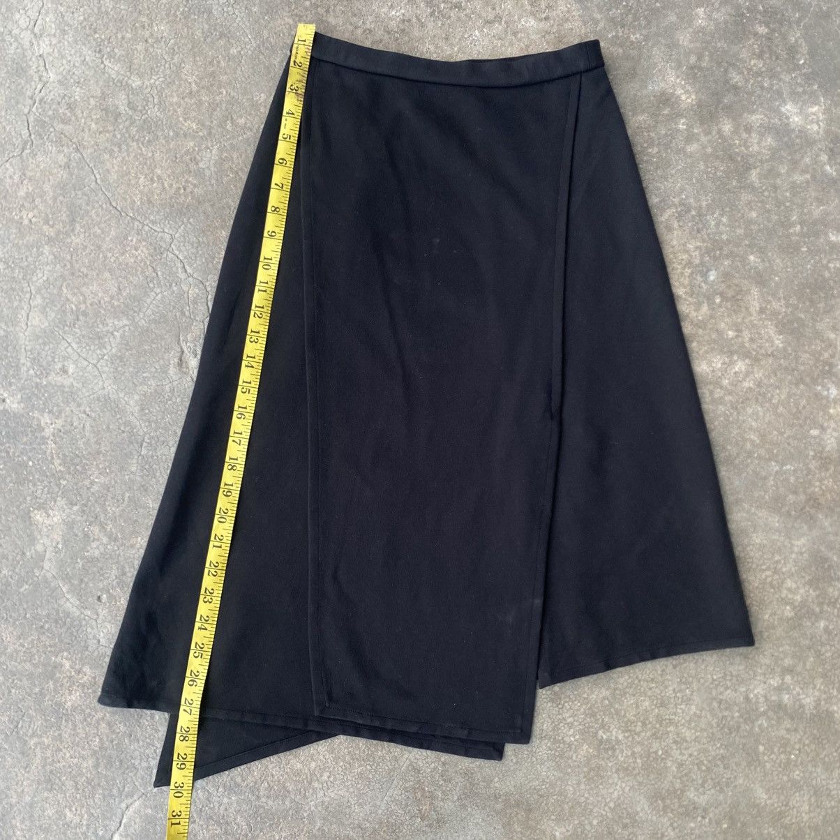 Helmut Lang ‼️LAST DROP‼️Helmut Lang Asymmetrical Bondage Skirt Black Size 32" / US 10 / IT 46 - 18 Thumbnail