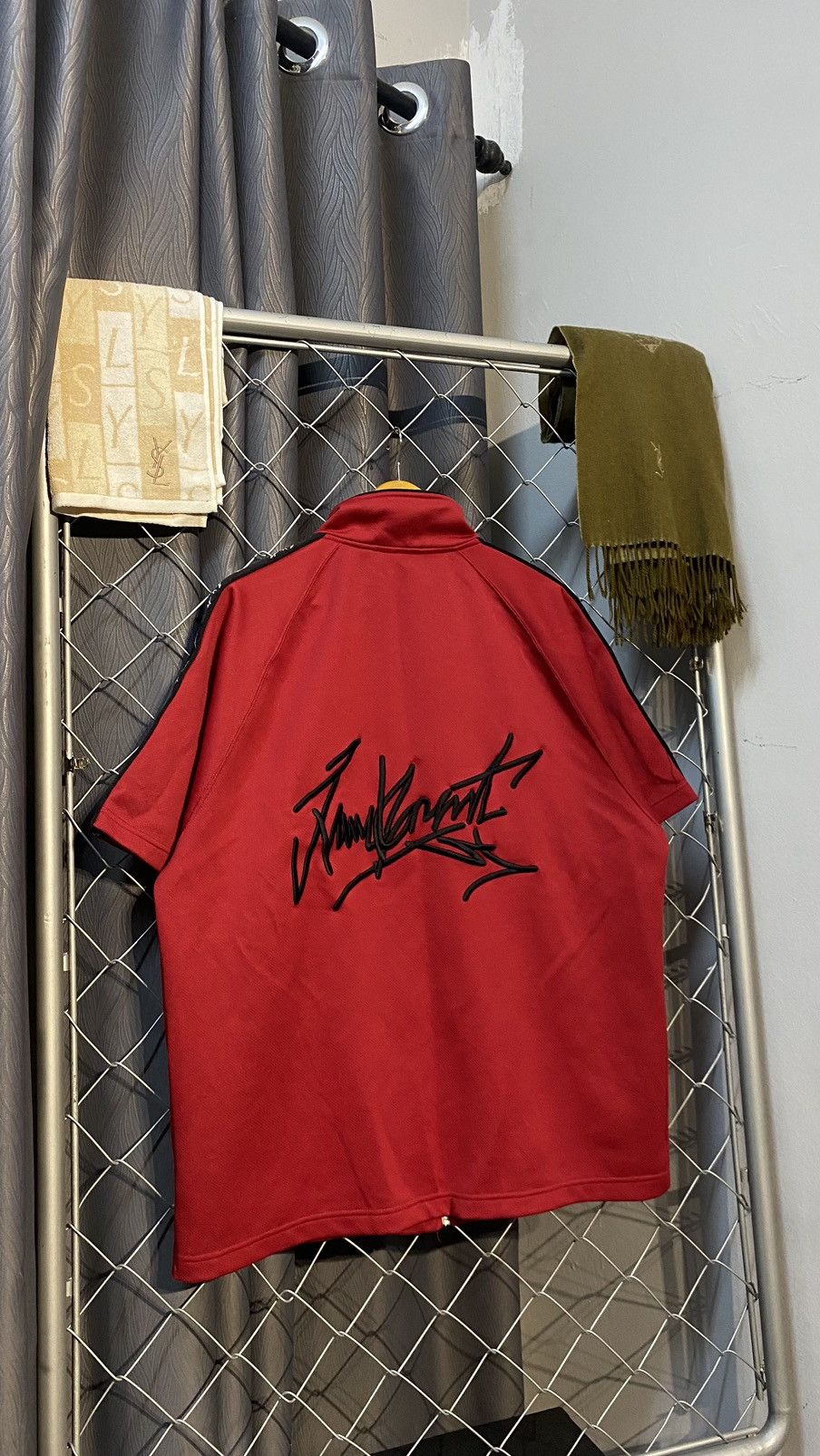 14th Addiction × Japanese Brand × Vintage FOGATY HOUSE EMBROIDERY OUTERWEAR RED Size US L / EU 52-54 / 3 - 2 Thumbnail