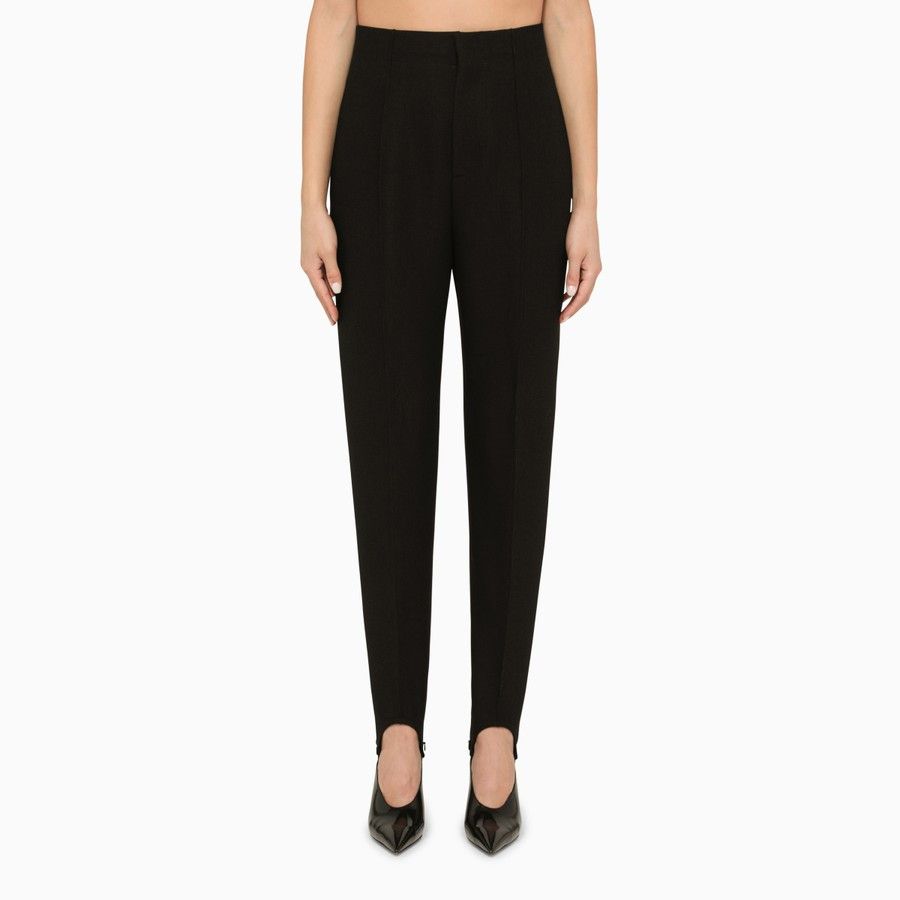 image of Bottega Veneta O1D2Blof01223 Trousers In Black, Women's (Size 40)