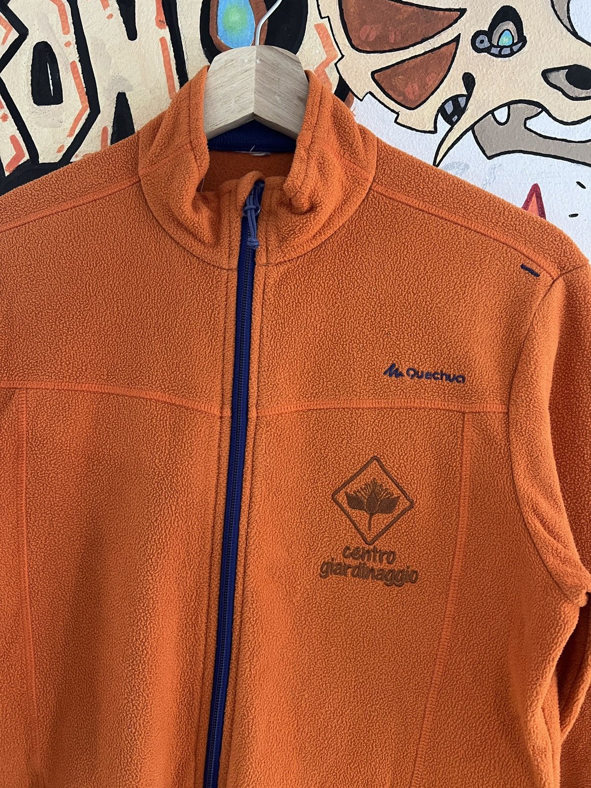 Vintage Quechua Vintage Zip Up Fleece Size US M / EU 48-50 / 2 - 2 Thumbnail