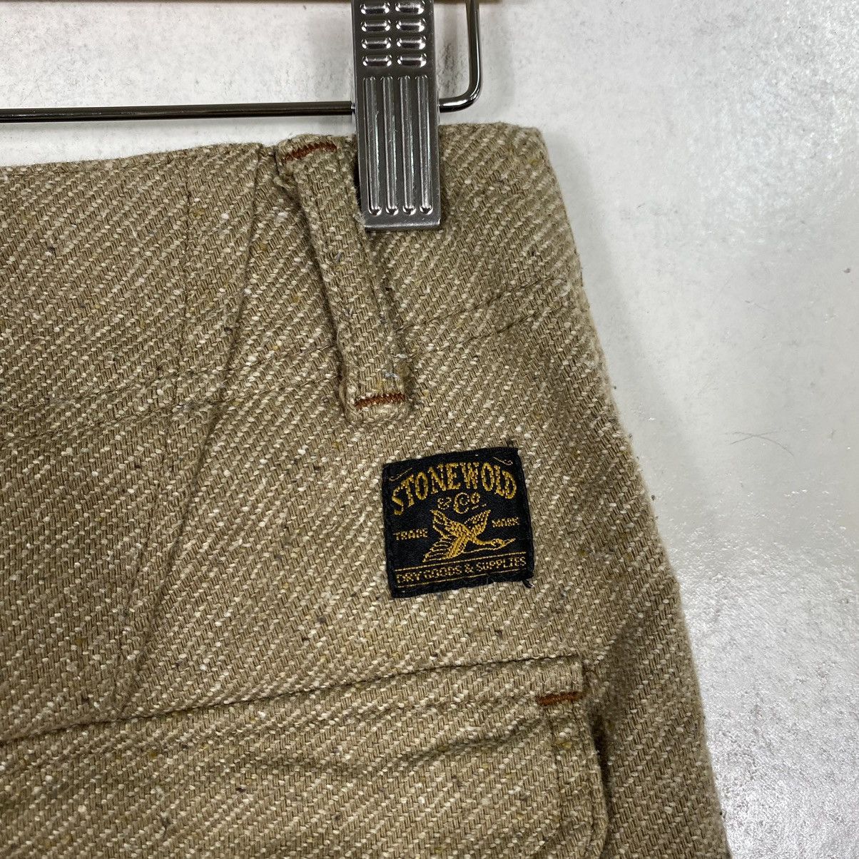 Japanese Brand × Vintage Stone World wool bush pant Size US 28 / EU 44 - 12 Thumbnail