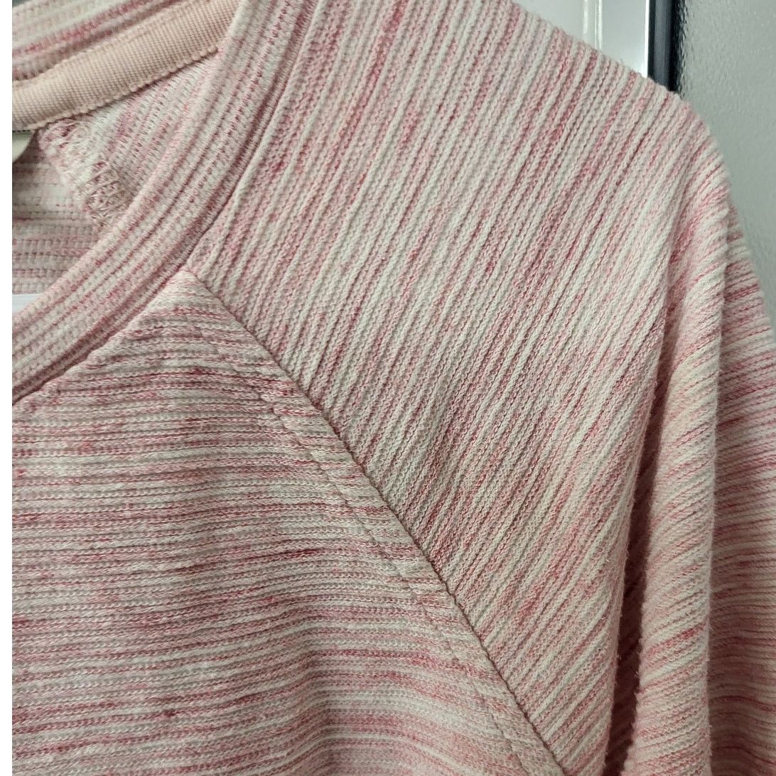 L.L. Bean L.L. Bean Textured Pink Heathered Tunic/Dress - Medium Size M / US 6-8 / IT 42-44 - 3 Thumbnail