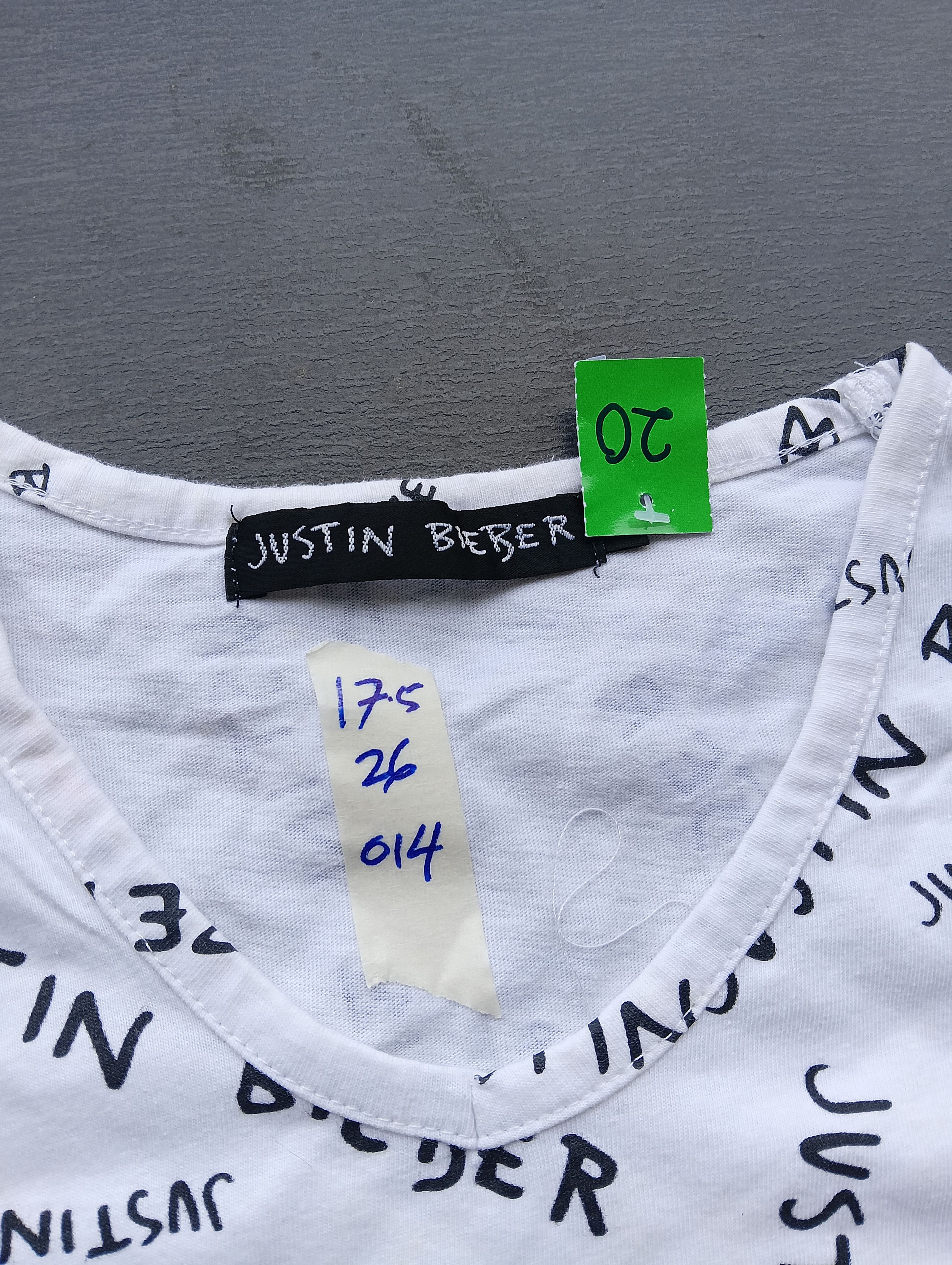 Justin Bieber justin bieber tee full print v net tee Size US S / EU 44-46 / 1 - 2 Thumbnail