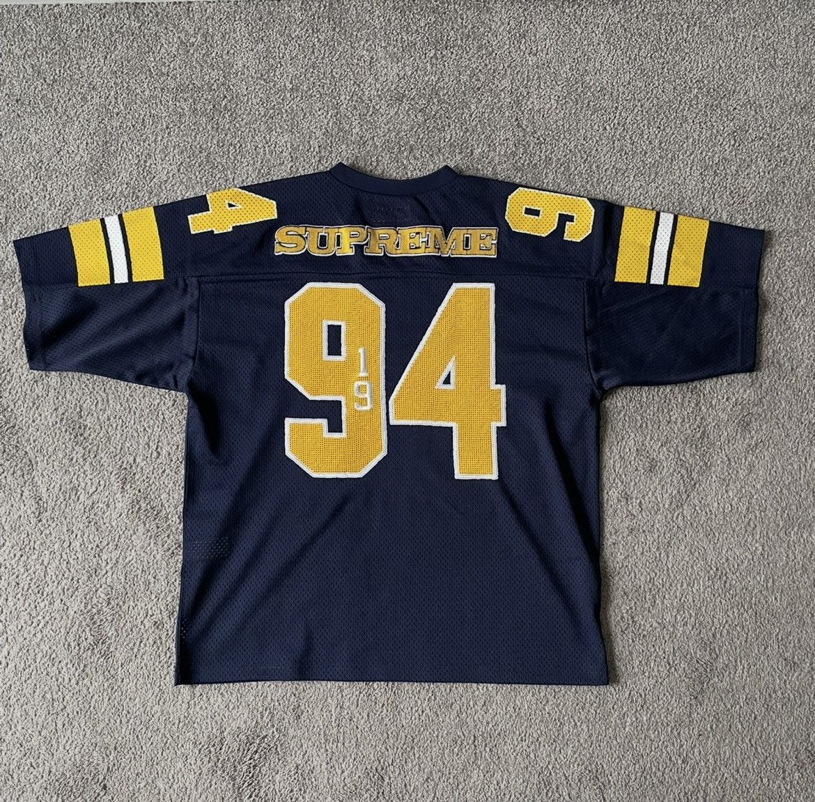 Supreme Supreme Sequin Football Jersey Size US S / EU 44-46 / 1 - 3 Thumbnail
