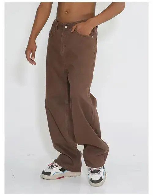Designer × Japanese Brand × Vintage baggy faded distressed y2k hiphop jeans Size US 32 / EU 48 - 1 Thumbnail