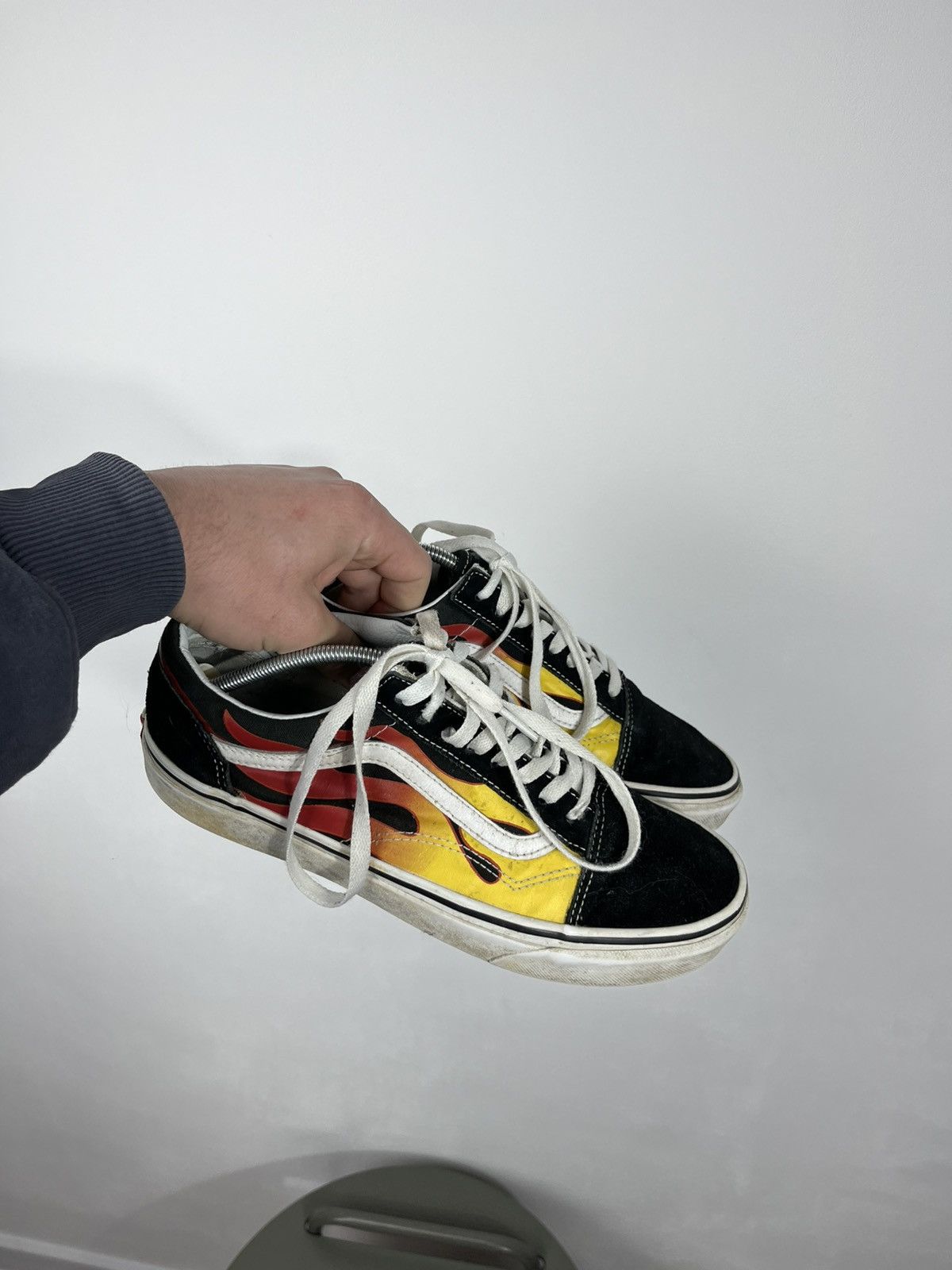 Vans Vans Old Skool Flame Black Yellow Red EU 42 Size US 9 / EU 42 - 10 Thumbnail