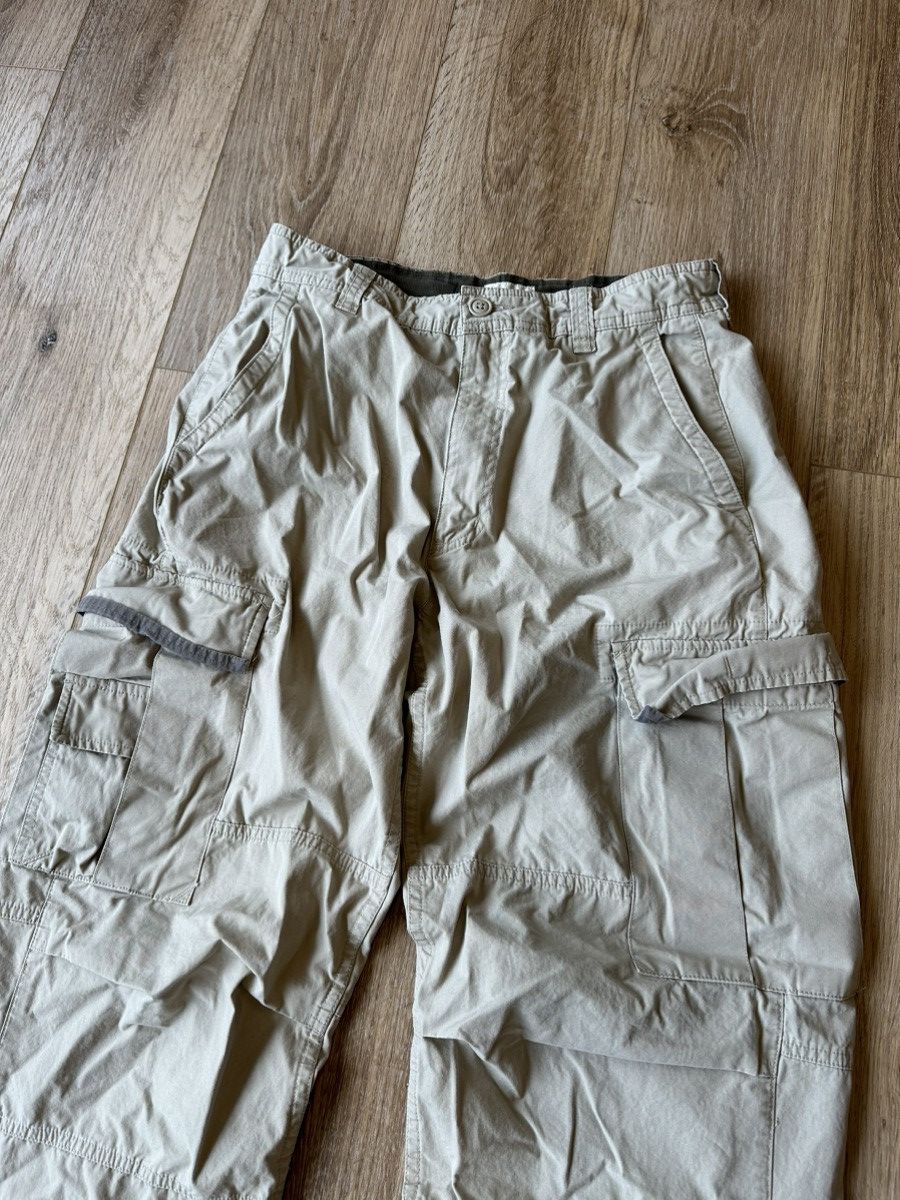 Gap Vintage Gap Wide Leg Cargo Pants Beige Cotton Size US 32 / EU 48 - 5 Thumbnail