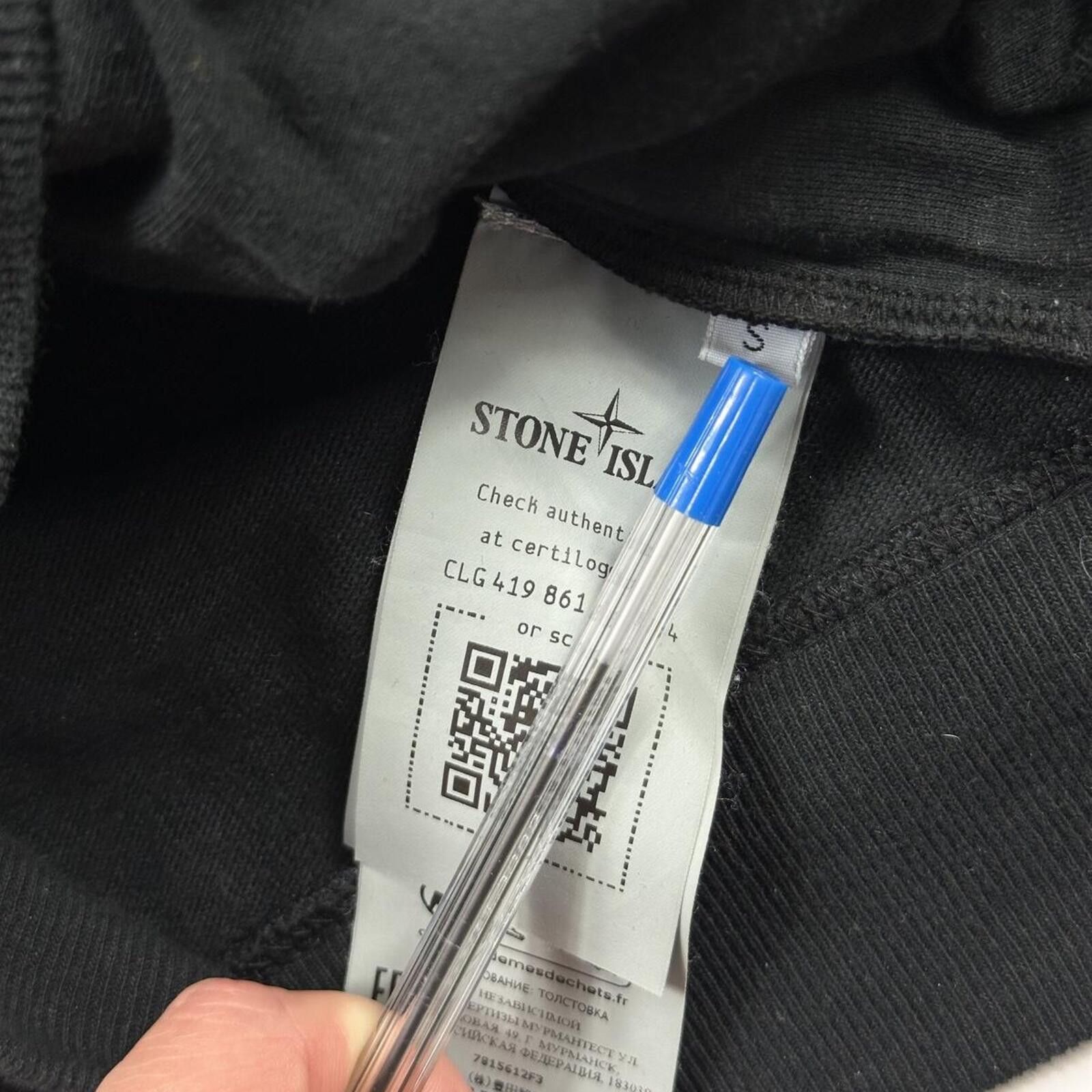 Stone Island Stone Island Ghost Pullover Smock Hoodie Black Small Size US S / EU 44-46 / 1 - 5 Thumbnail