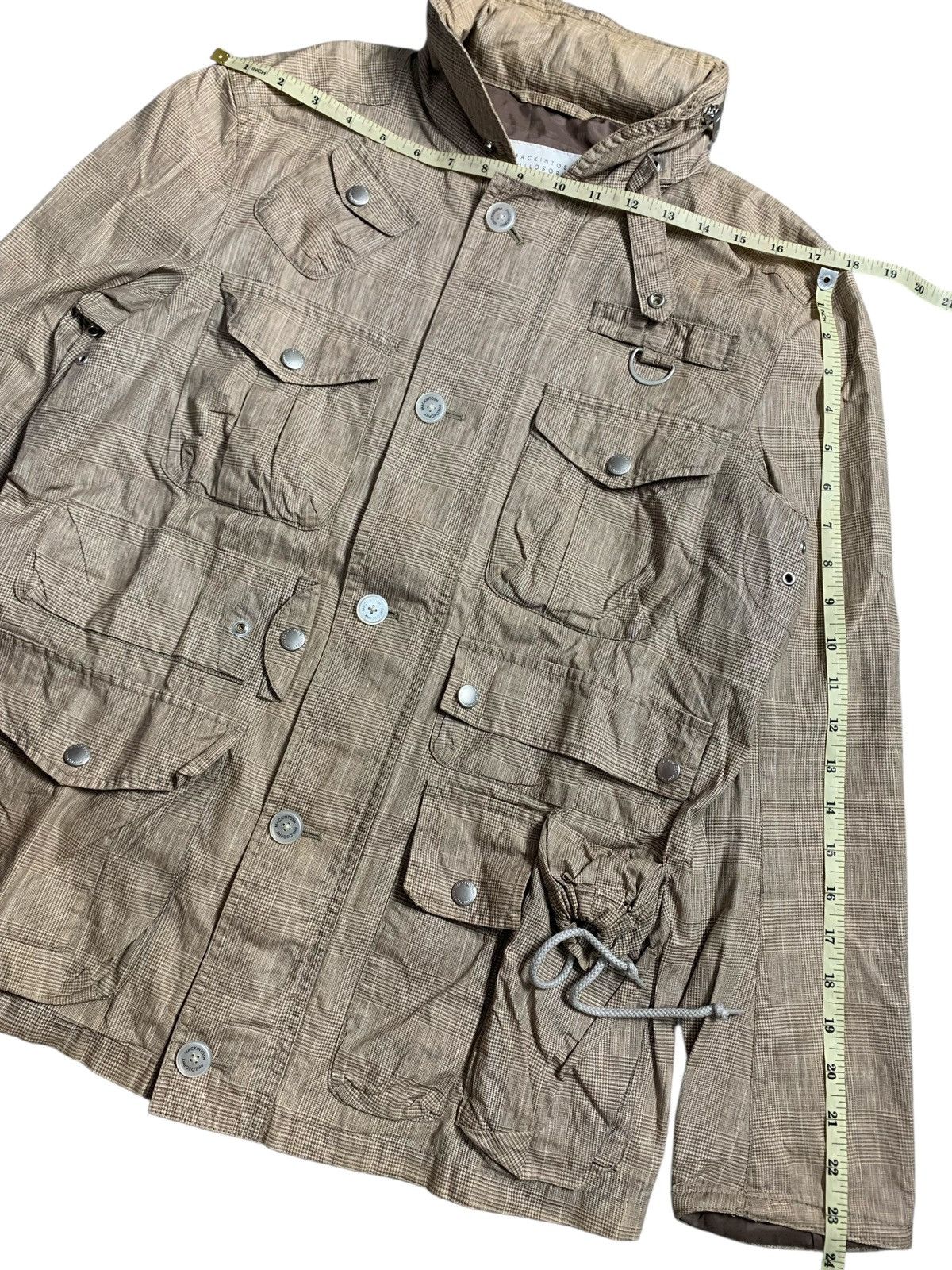 Kiko Kostadinov 2000s KIKO KOSTADINOV MACKINTOSH JACKET MULTI POCKET Size US L / EU 52-54 / 3 - 15 Thumbnail