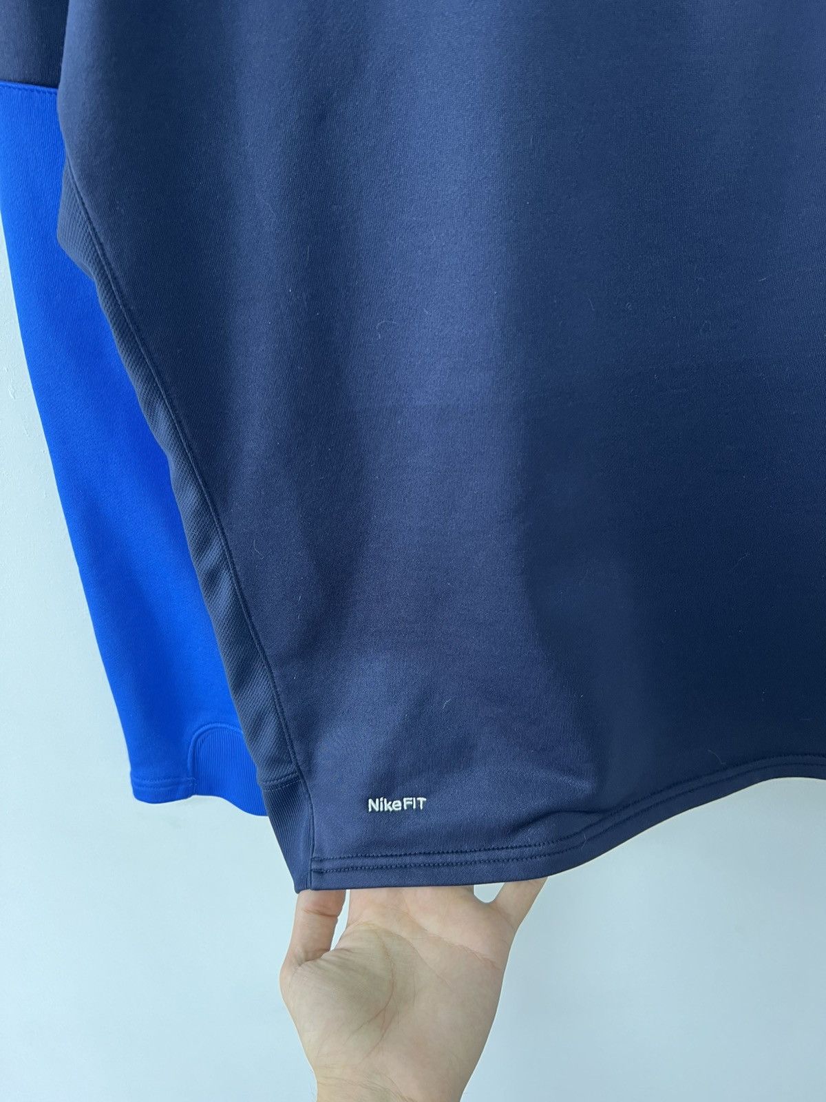 Nike Fc Zurich 2009/2010 Player Issues Sweatshirt Nike Blue sz L Size US L / EU 52-54 / 3 - 6 Thumbnail
