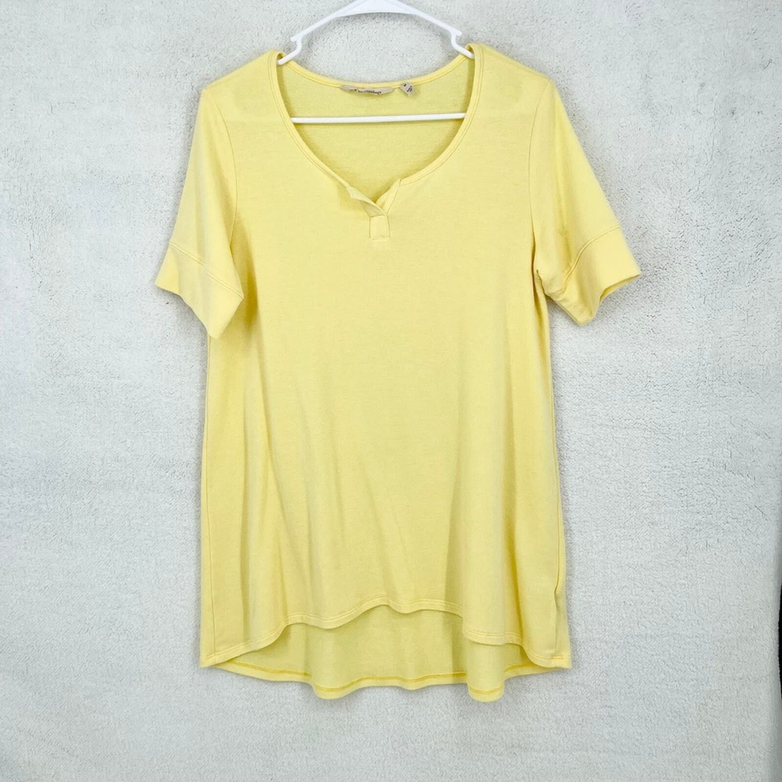 Other Soft Surroundings Swoop Neck Short Sleeve High Low Medium Size M / US 6-8 / IT 42-44 - 1 Thumbnail