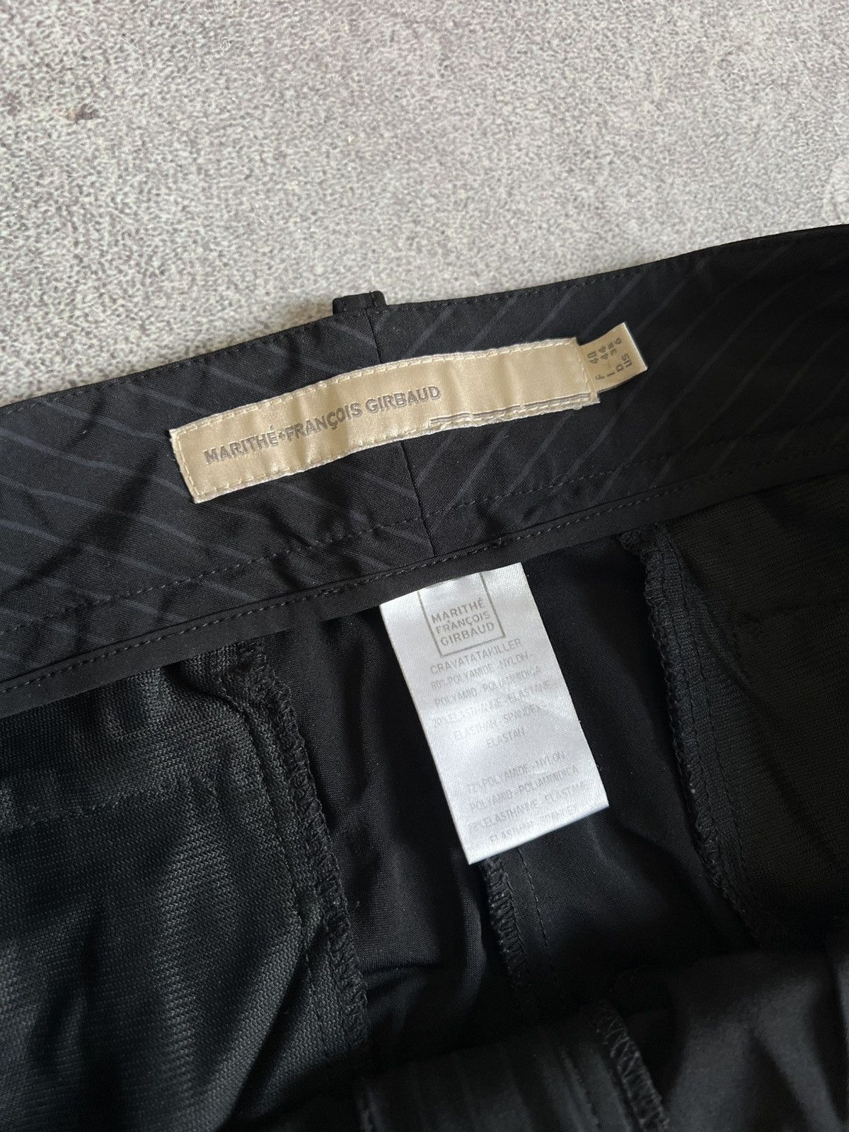 Marithe + Francois Girbaud Marithe + Francois Girbaud Women’s Black Pants Classic Sz 44 Size 30" / US 8 / IT 44 - 6 Thumbnail