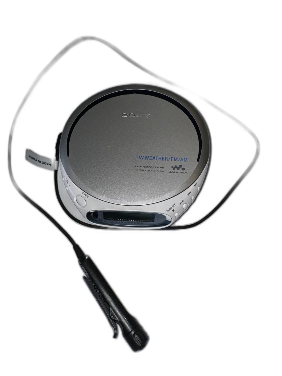 Sony Sony Portable CD Player with FM/AM/Weather Radio tested Size ONE SIZE - 1 Thumbnail