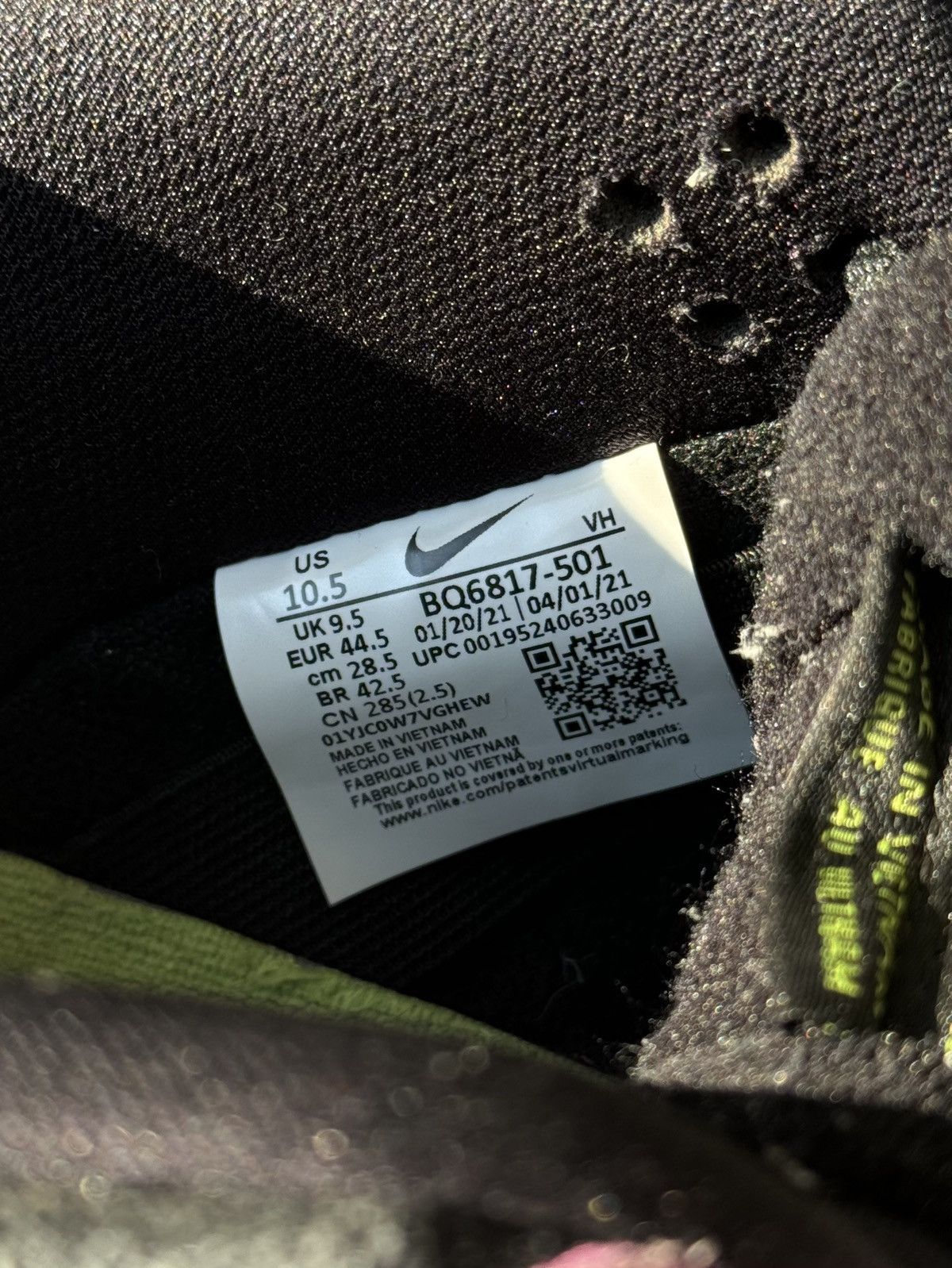 Nike × Nike ACG Nike Sb Dunk ACG Terra Purple Black Size US 10.5 / EU 43-44 - 15 Thumbnail