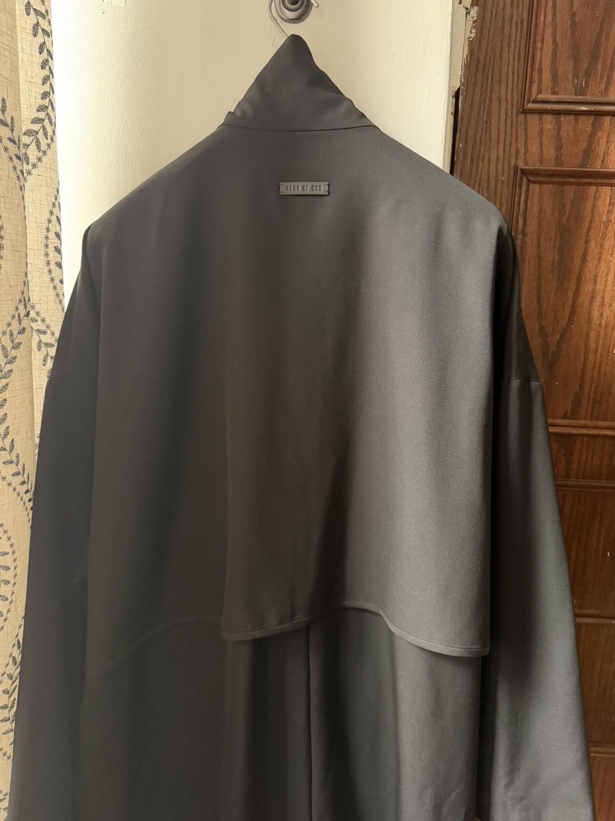 Fear of God $4.3K wool trench coat, IT50/US40, made in Italy Size US M / EU 48-50 / 2 - 13 Thumbnail