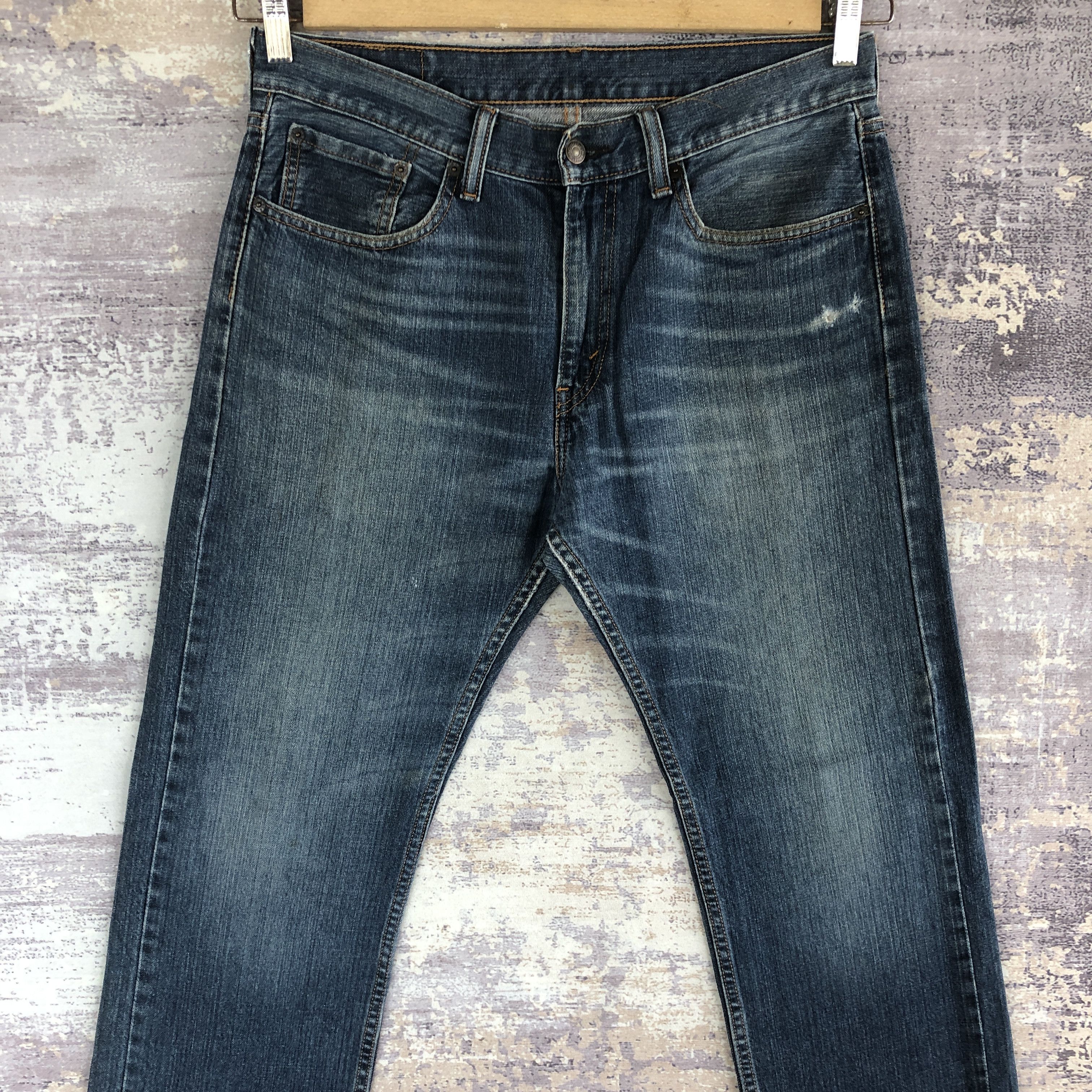 Levi's Vintage Levis 505 Distressed Levi's Distressed Faded Denim Size US 34 / EU 50 - 3 Thumbnail