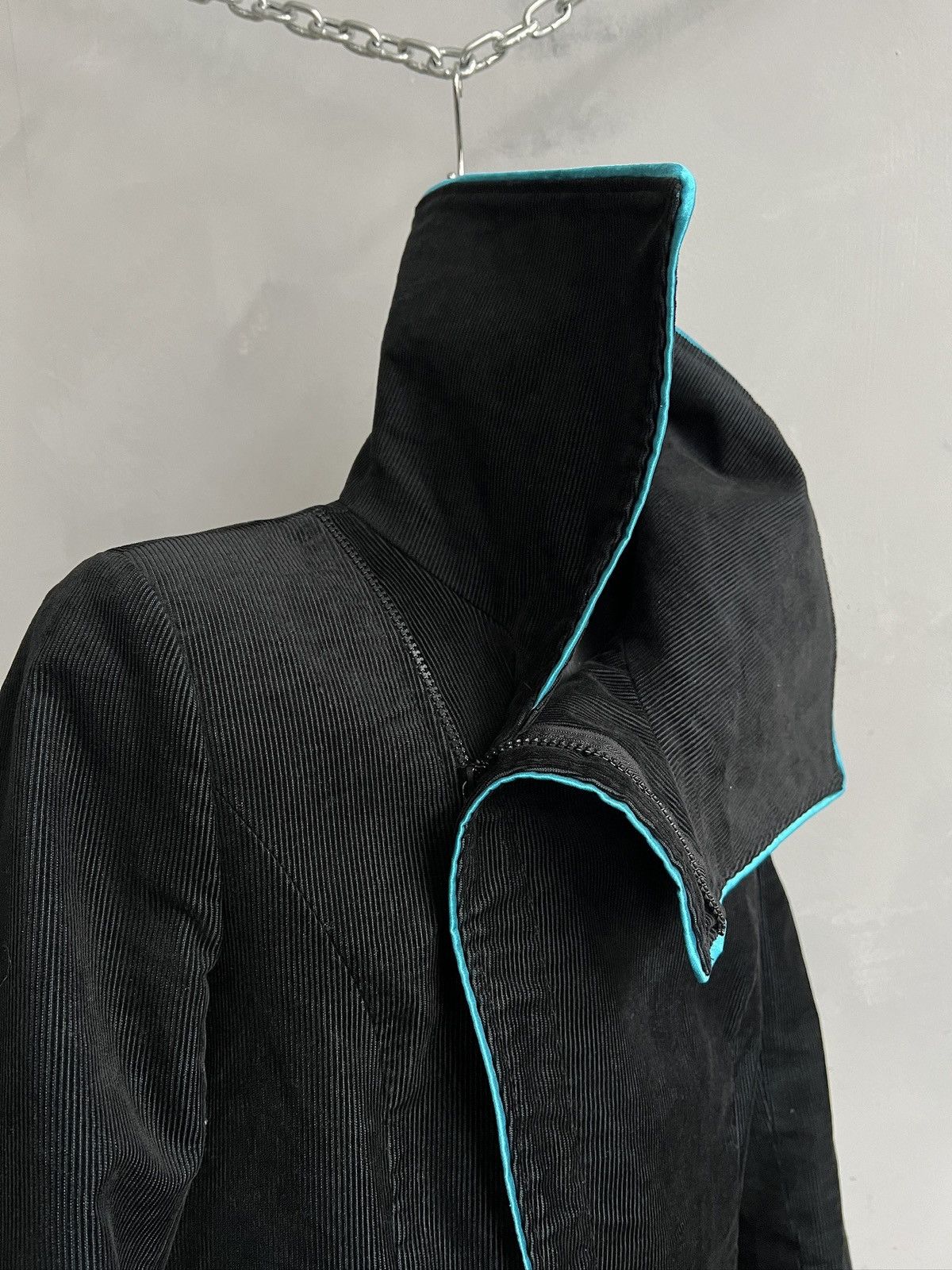 If Six Was Nine Asymmetric biker corduroy jacket tornado mart style y2k Size US S / EU 44-46 / 1 - 9 Thumbnail