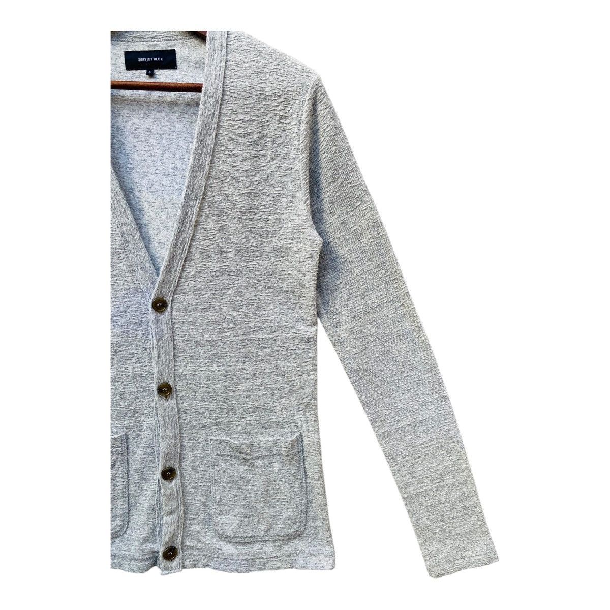 Japanese Brand × SHIPS Japanese Brand Ships Jet Blue Women Cardigan Button Up Size S / US 4 / IT 40 - 4 Thumbnail