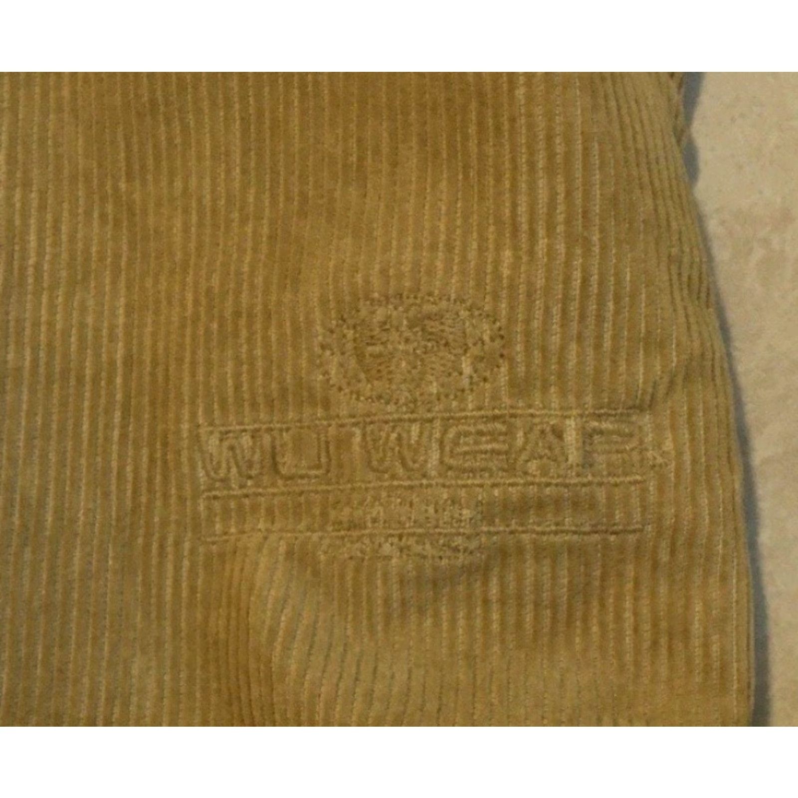 JNCO VINTAGE Wu Wear Corduroy Cargo Pants 36 Baggy Jeans Men Beige 90s NYC Rap Hip Hop Distressed Baggy Pockets Size US 36 / EU 52 - 3 Thumbnail