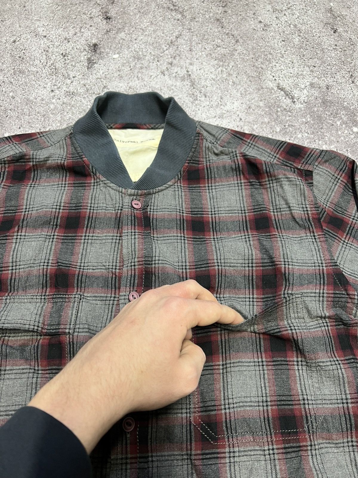 Universal Works Universal Works Flannel Button Up Shirt Tartan Check Size US L / EU 52-54 / 3 - 5 Thumbnail