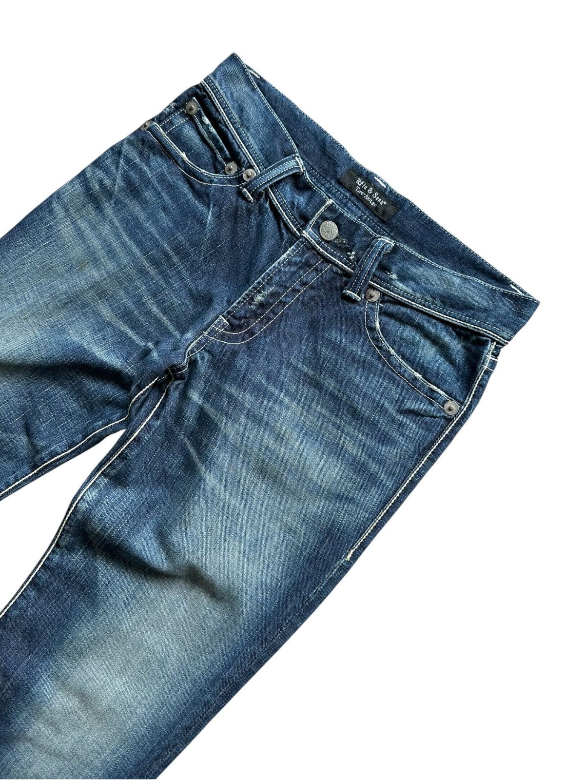 Win & Sons Akitani cut flared jeans