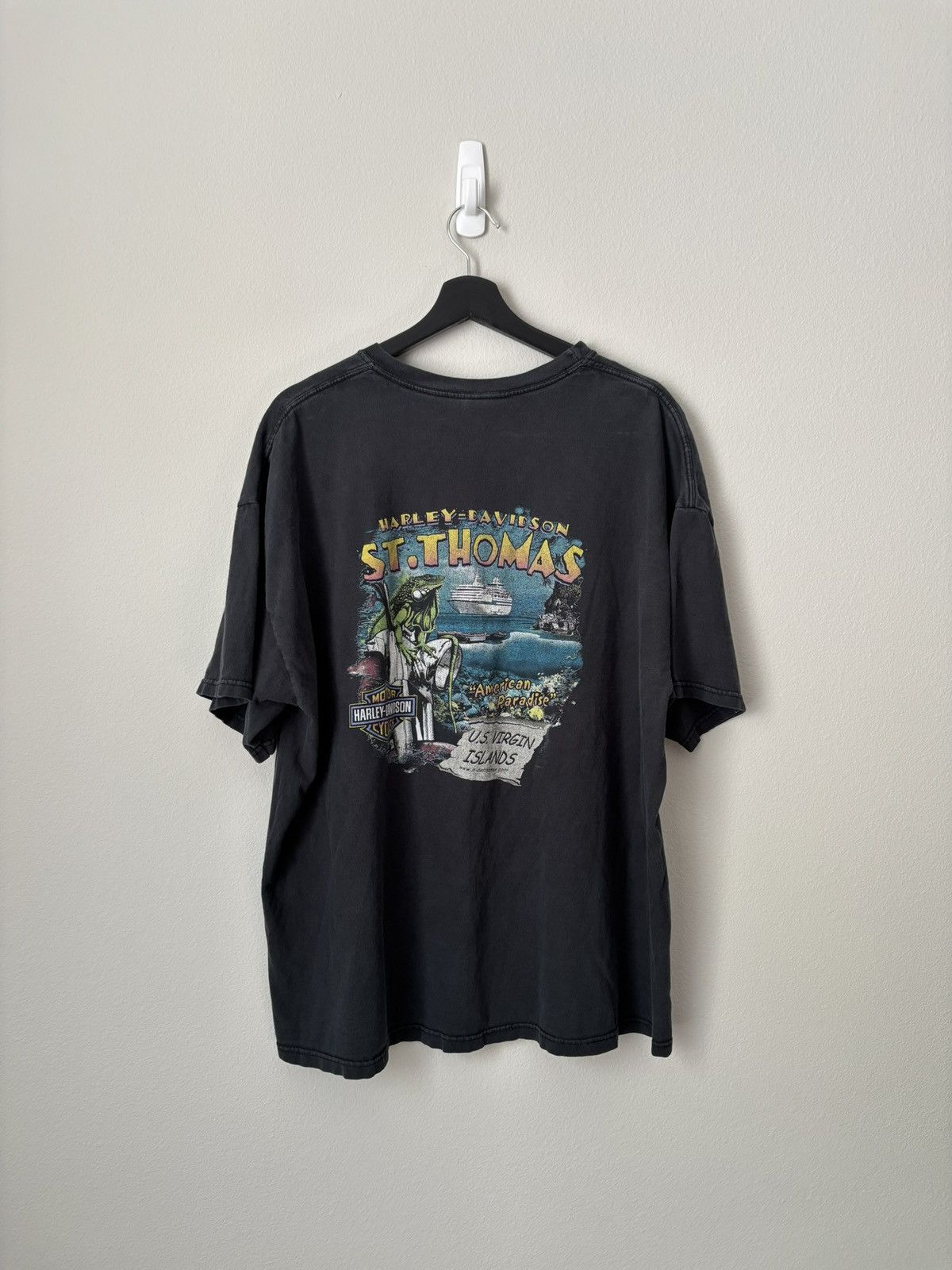 Harley Davidson 2005 Harley Davidson St Thomas Tee Size US XXL / EU 58 / 5 - 2 Thumbnail