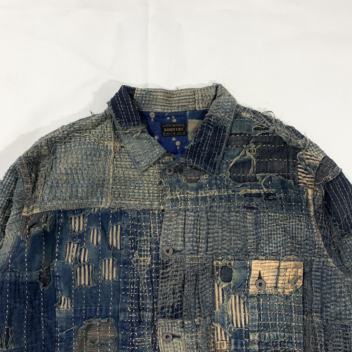 Kapital × Kapital Kountry KAPITAL BORO SPRING 1ST JKT INDIGO - XXL Size US XXL / EU 58 / 5 - 2 Thumbnail