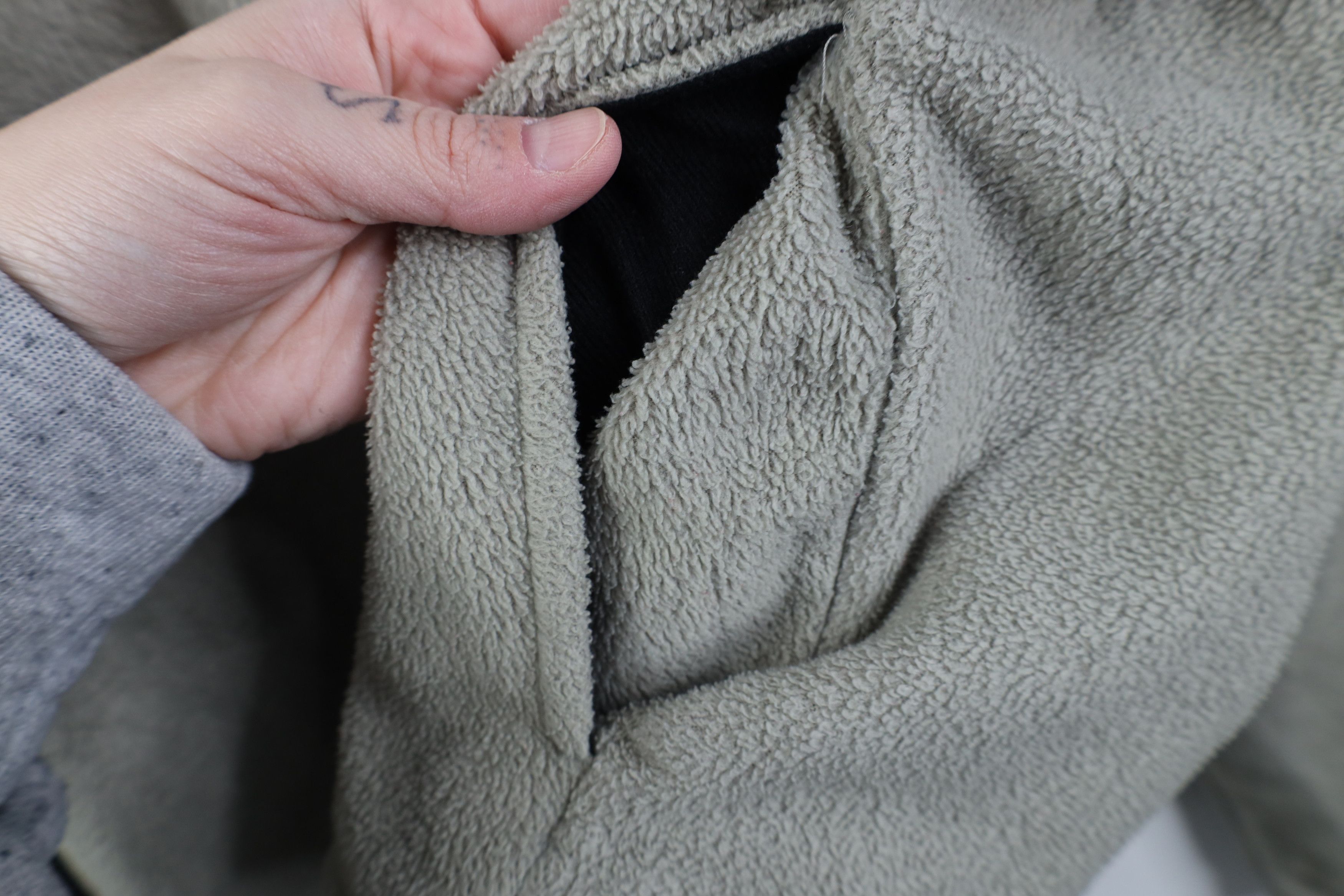 Vintage Vintage 90s Streetwear 1/4 Half Zip Fleece Pullover Sweater Size US L / EU 52-54 / 3 - 9 Thumbnail
