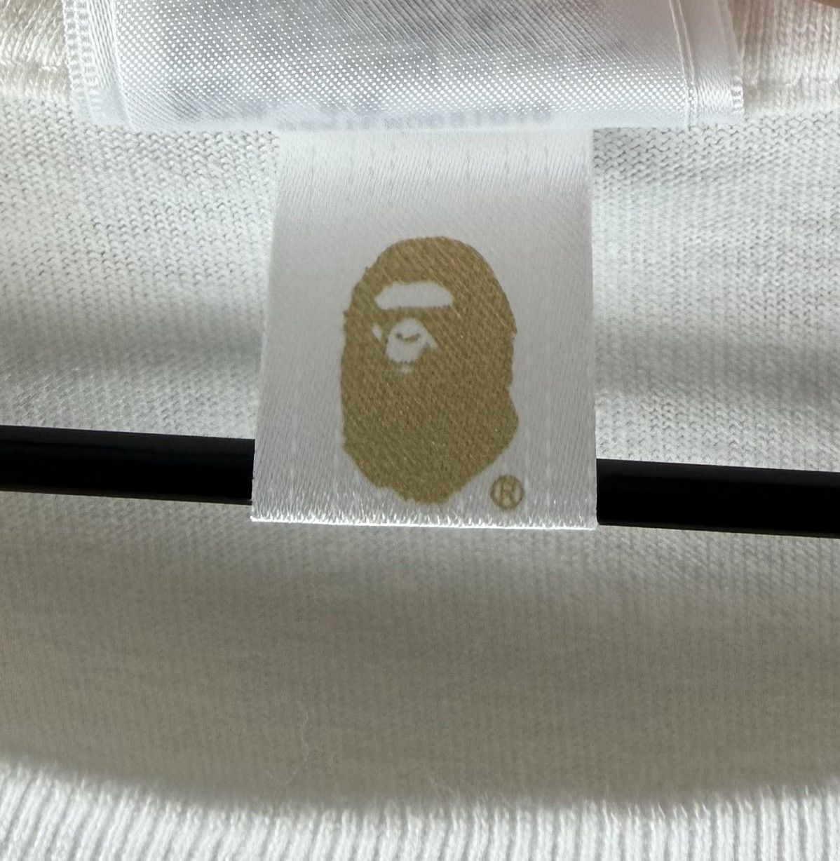 Bape FW18 BAPE ABC Ape Face on Bapesta Tee Size US M / EU 48-50 / 2 - 7 Thumbnail