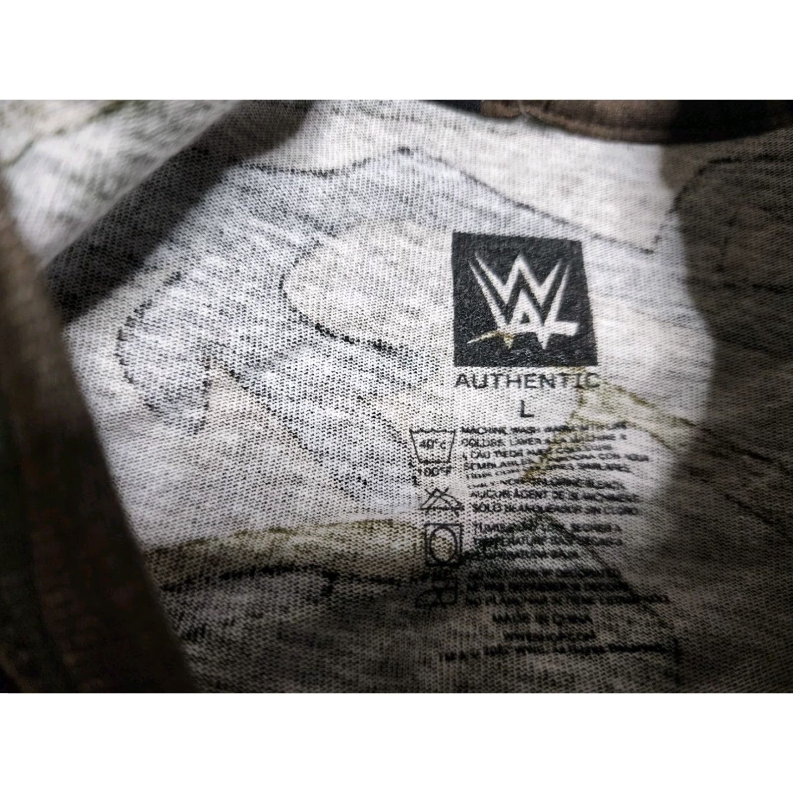 Doublet VINTAGE WWE WrestleMania 38 Camouflage T-Shirt Men L Double-Sided Camo Short Sleeve Crew Neck Adult Large Sports Shirt Mens Size US L / EU 52-54 / 3 - 6 Thumbnail