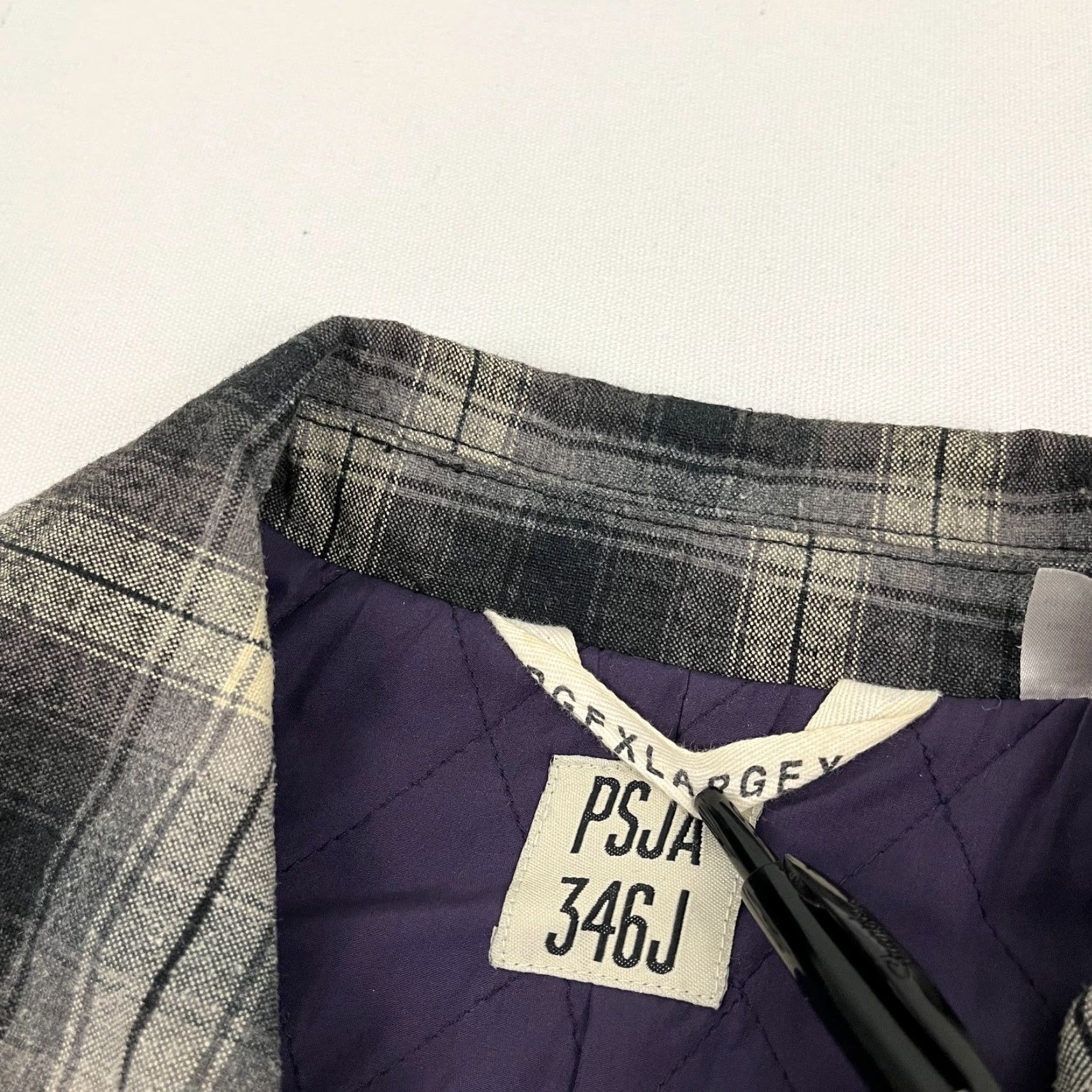 Paul Smith Paul Smith PS Falconer Jacket Mens XL Plaid Wool Lined Black Brown Quilted Overcoat Size US XL / EU 56 / 4 - 2 Thumbnail