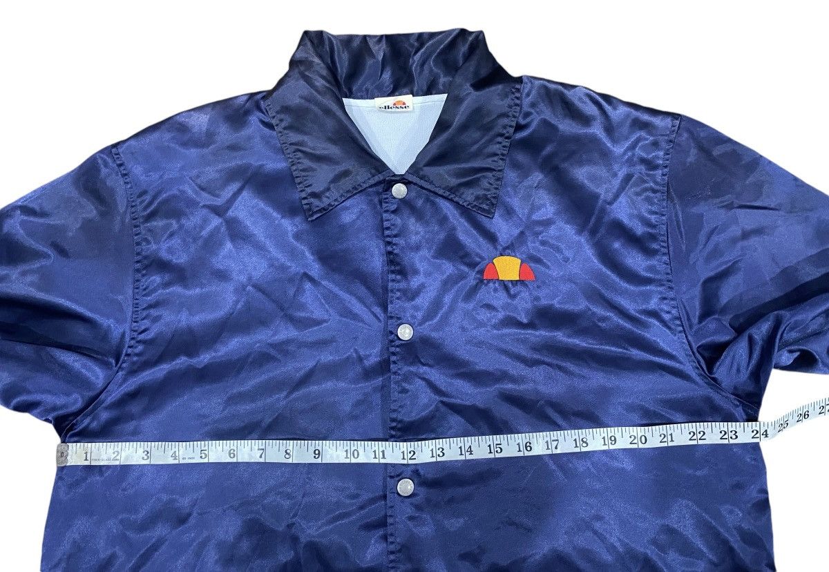 Ellesse × Vintage Vtg ELLESE 90s Polyster Button Jacket Size US L / EU 52-54 / 3 - 19 Thumbnail