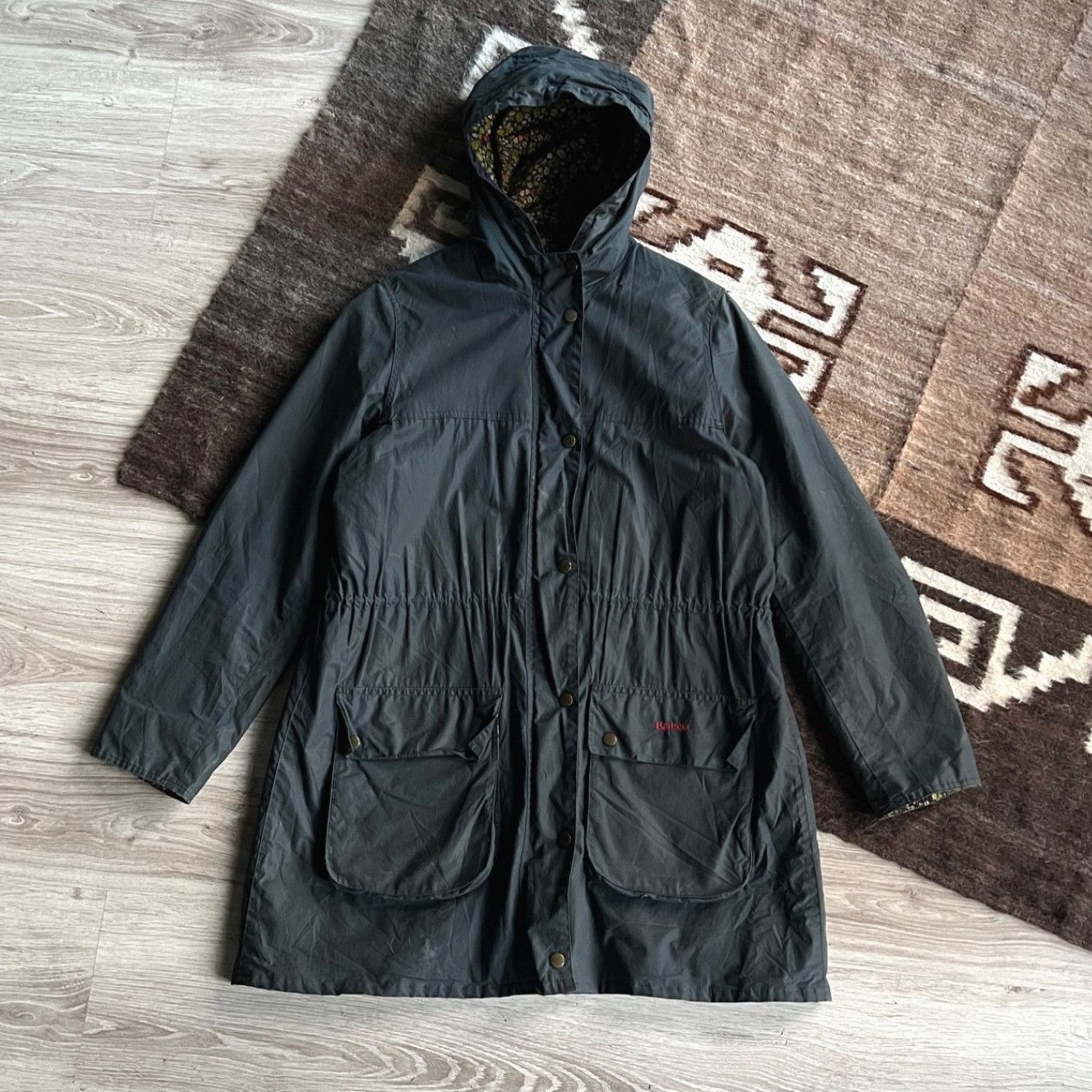 Barbour Barbour Lula Durham Waxed Jacket 9721AC Size L / US 10 / IT 46 - 3 Thumbnail