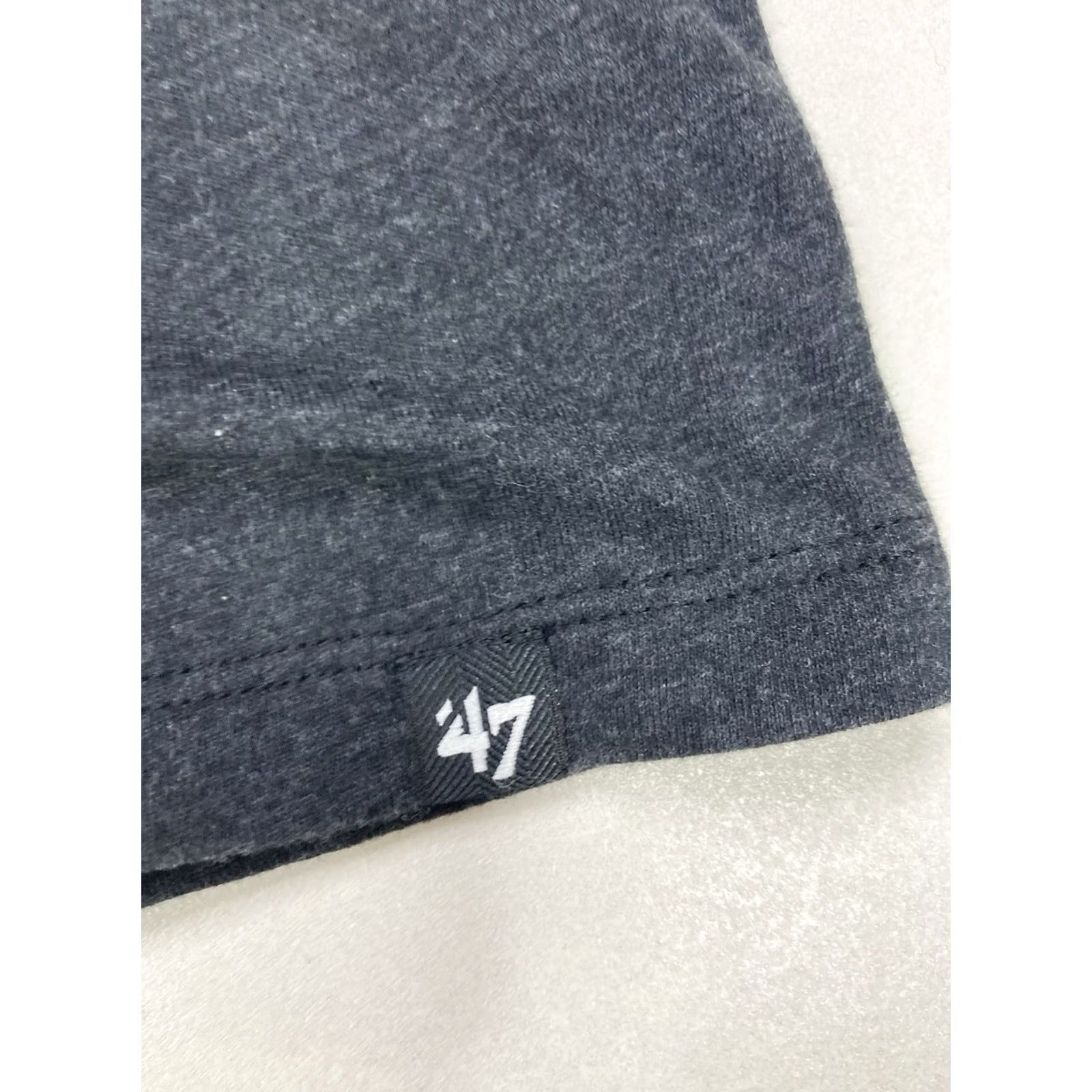 47 VINTAGE 47 MIAMI MARLINS T-SHIRT Men Large Black Heather Short Sleeve Logo Graphic Print Crew Neck XS Size US L / EU 52-54 / 3 - 3 Thumbnail