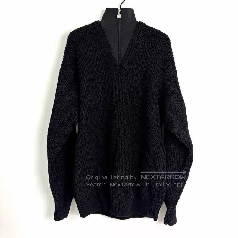 Balenciaga Balenciaga Black Mock Neck Knit Sweater Size US XS / EU 42 / 0 - 1 Thumbnail