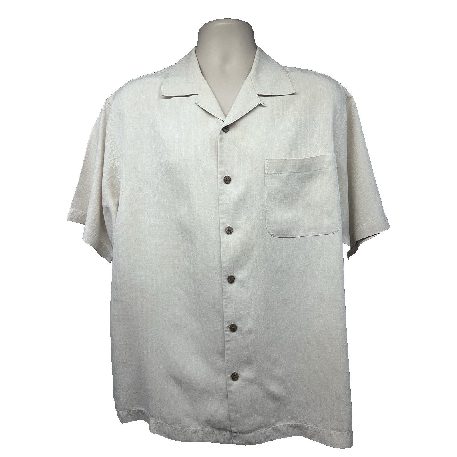 Tommy Bahama Tommy Bahama Vintage Embroider Silk Button Shirt M Pocket Size US M / EU 48-50 / 2 - 2 Thumbnail
