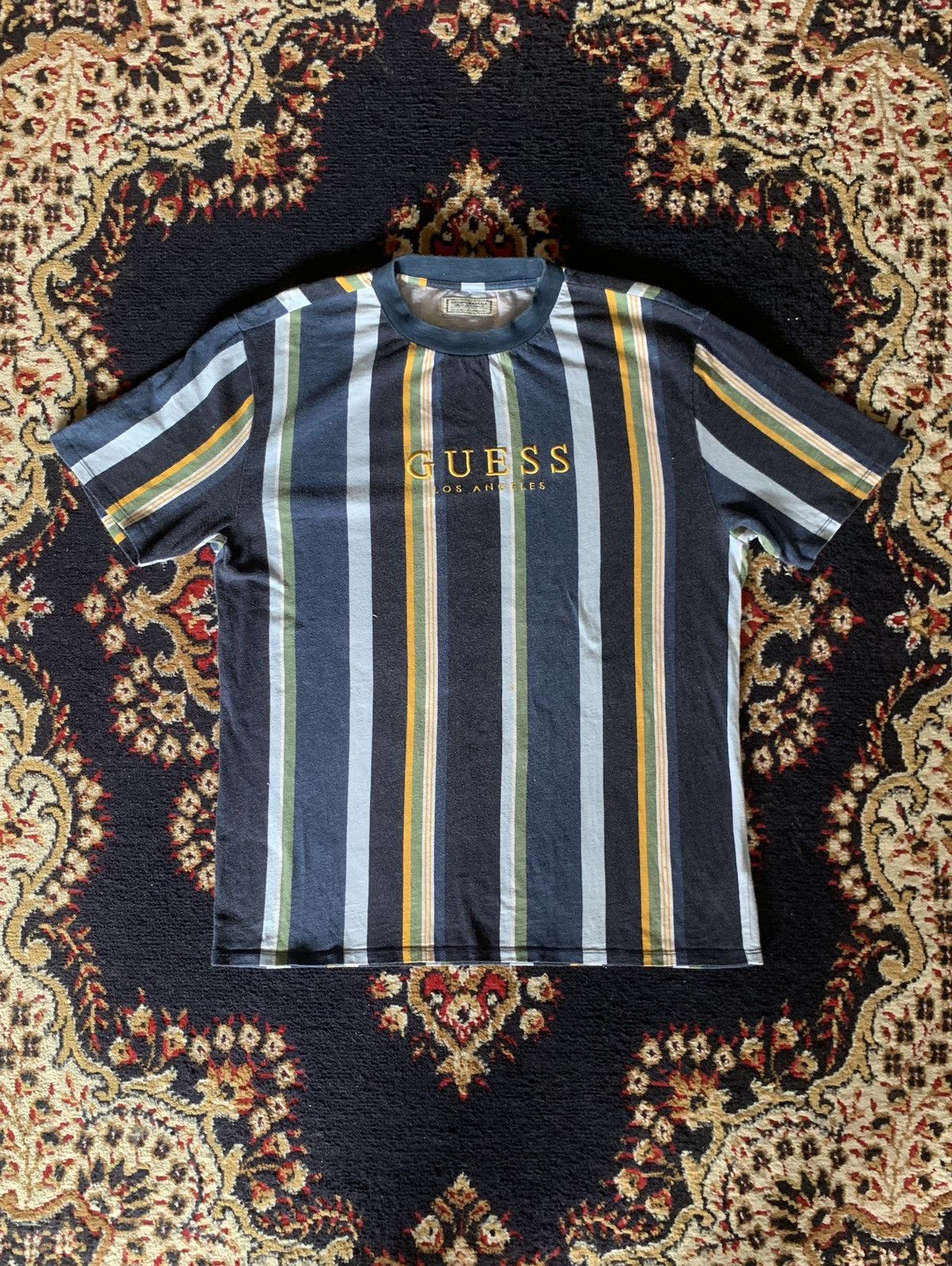 A$AP Rocky × Guess Rare Guess Los Angles Strip Spellout Tee Size US XL / EU 56 / 4 - 1 Thumbnail