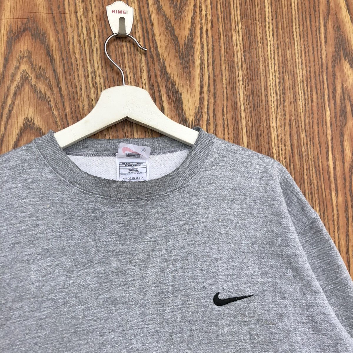 Nike Vintage Nike Crewneck Swoosh Sweatshirt Size US M / EU 48-50 / 2 - 3 Thumbnail