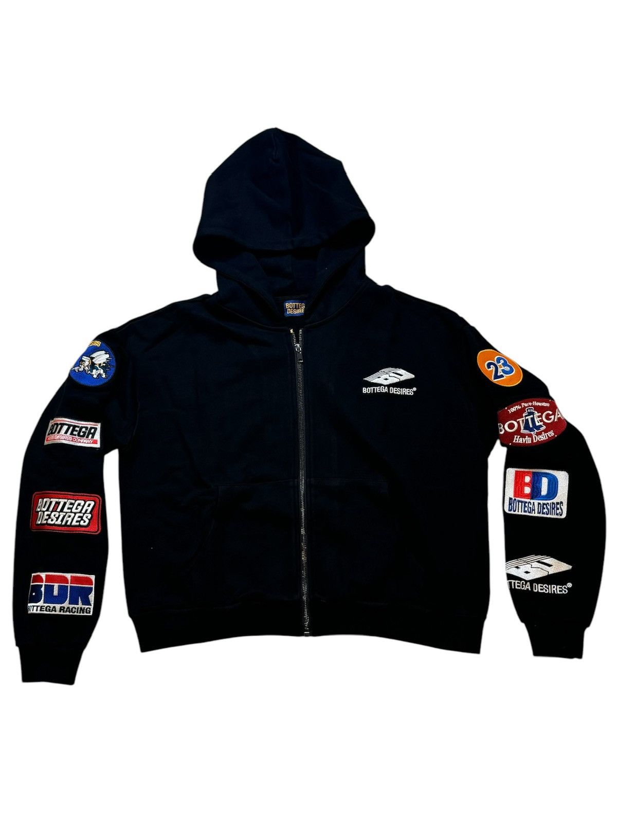 Other Bottega Desires Patches Jacket Blacl Size Small Size US S / EU 44-46 / 1 - 1 Thumbnail