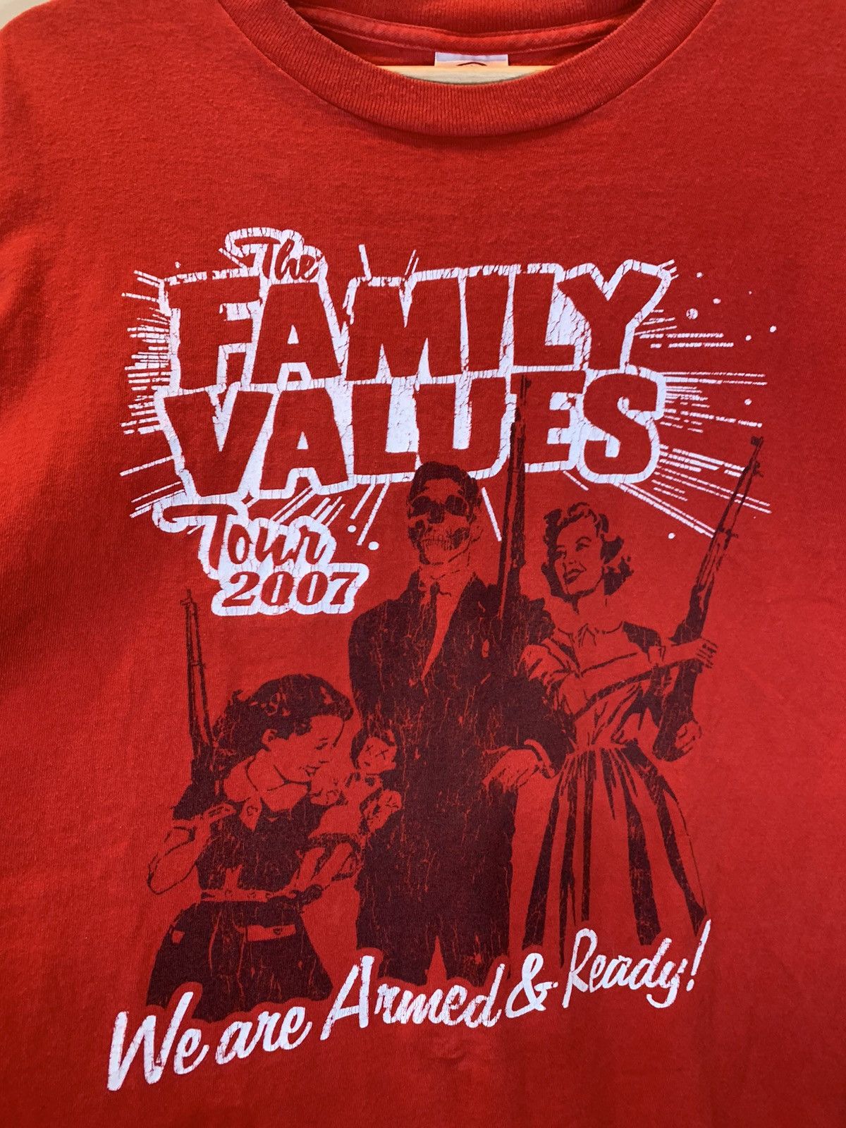 Band Tees × Vintage *RARE* Korn Family Values Tour Y2K 2007 Tour Band T-Shirt XL Size US XL / EU 56 / 4 - 3 Thumbnail