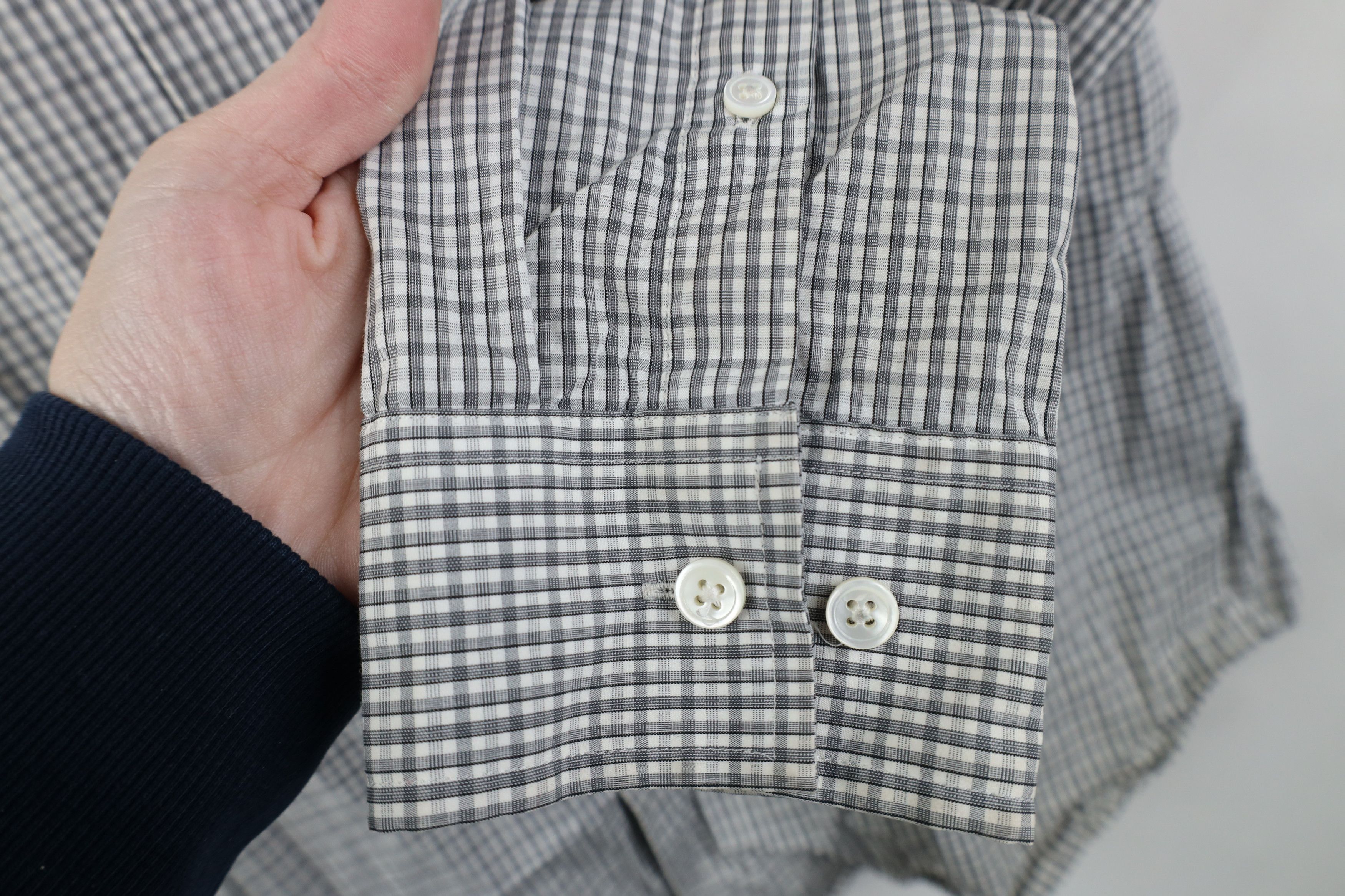 Theory Theory Setauket Stretch Long Sleeve Collared Button Shirt Size US L / EU 52-54 / 3 - 4 Thumbnail