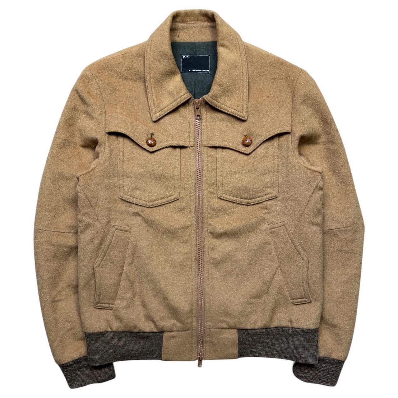 ナンバーナインnumber(n)ine ナポレオンジャケット サイズ3 ブラウン Number (N)ine Number Nine 2006 f/w “Noir” Napoleon style bomber