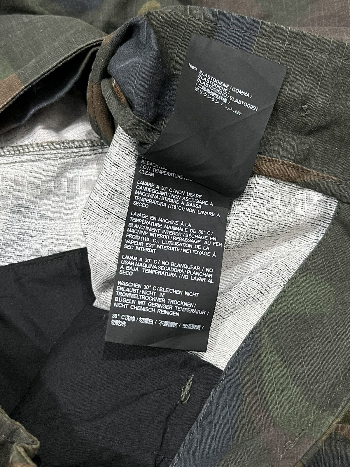 Designer × Heron Preston Heron Preston Camo Cargo Pants Size US 32 / EU 48 - 9 Thumbnail