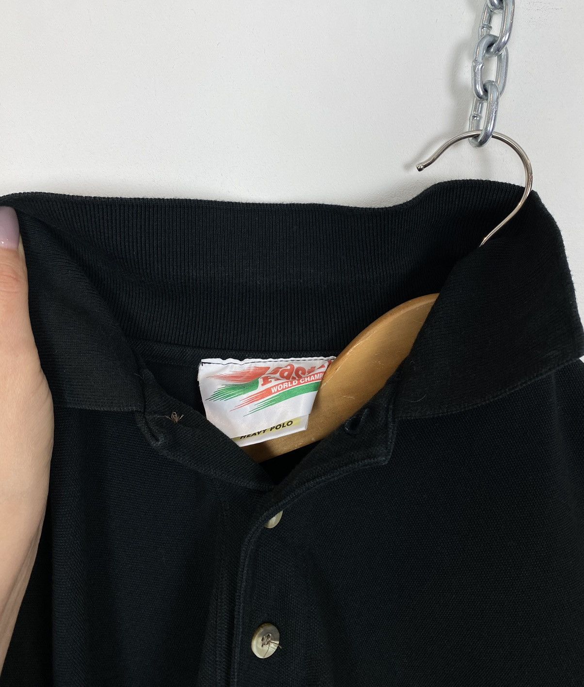 Other Vintage Honda Racing HRC Black Polo Shirt Castrol Black Top Size US M / EU 48-50 / 2 - 10 Thumbnail